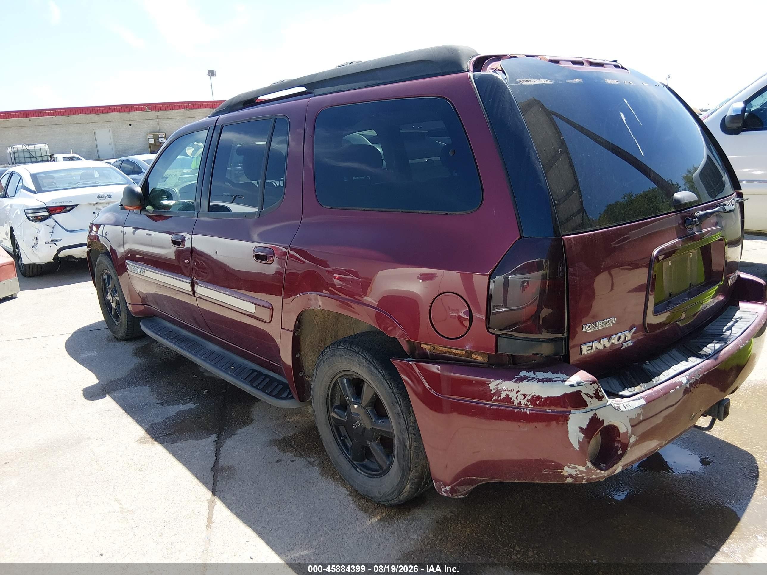 2005 Gmc Envoy Xl Slt Maroon vin: 1GKET16S656123273