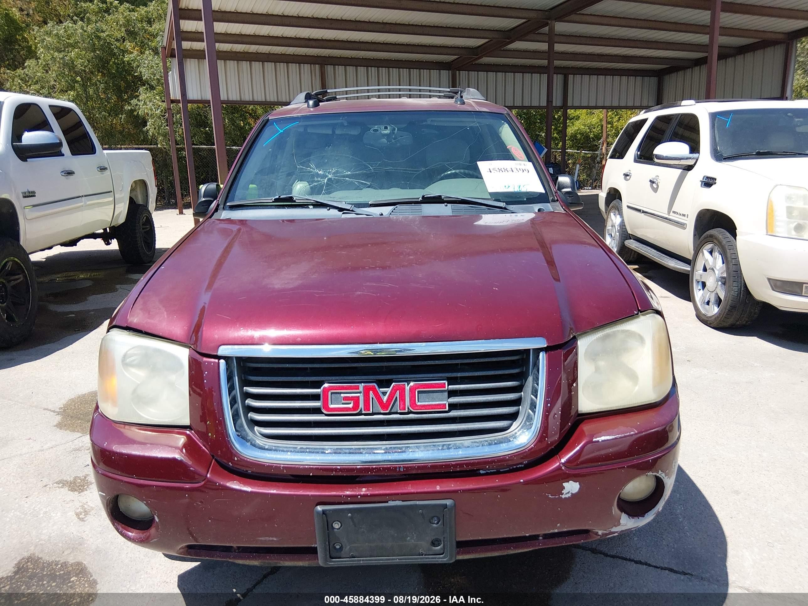 2005 Gmc Envoy Xl Slt Maroon vin: 1GKET16S656123273