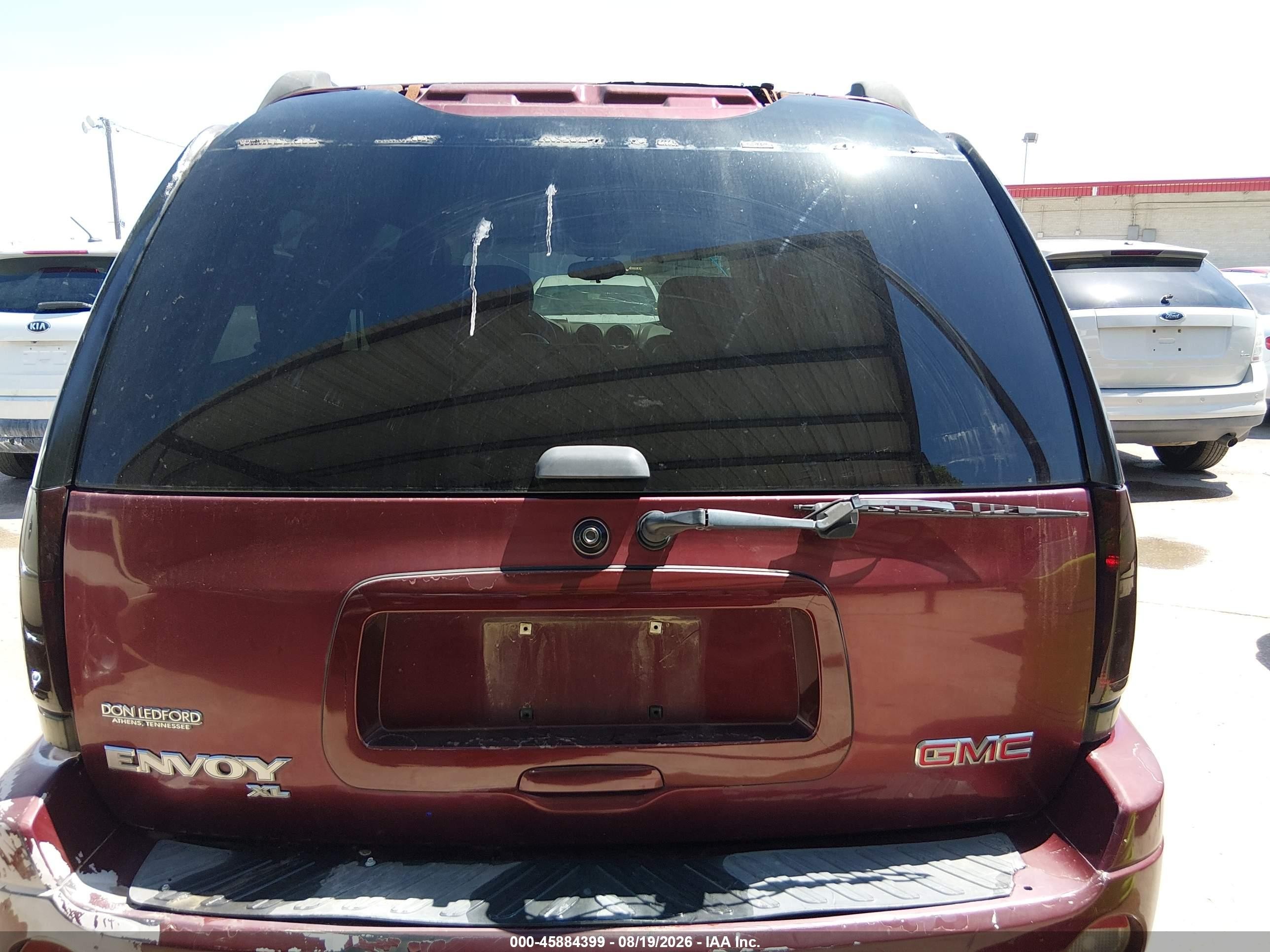 2005 Gmc Envoy Xl Slt Maroon vin: 1GKET16S656123273