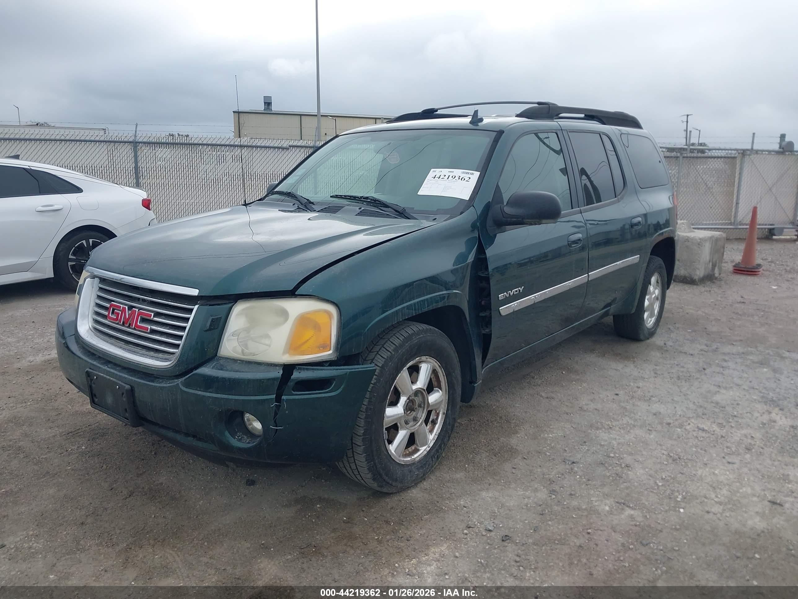 2006 Gmc Envoy Xl Slt Green vin: 1GKET16S666113828