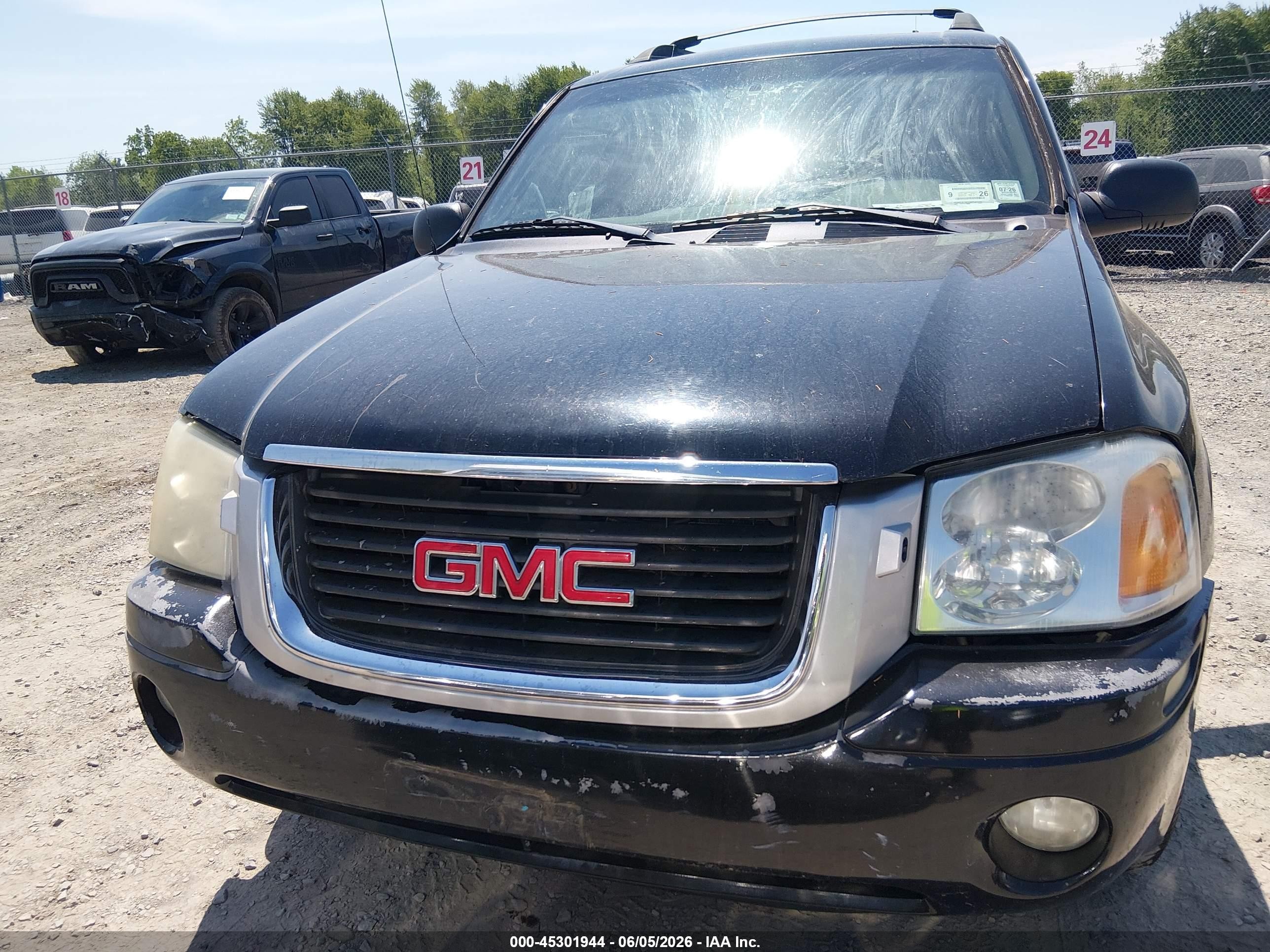 2004 Gmc Envoy Xl Sle Black vin: 1GKET16S746220822