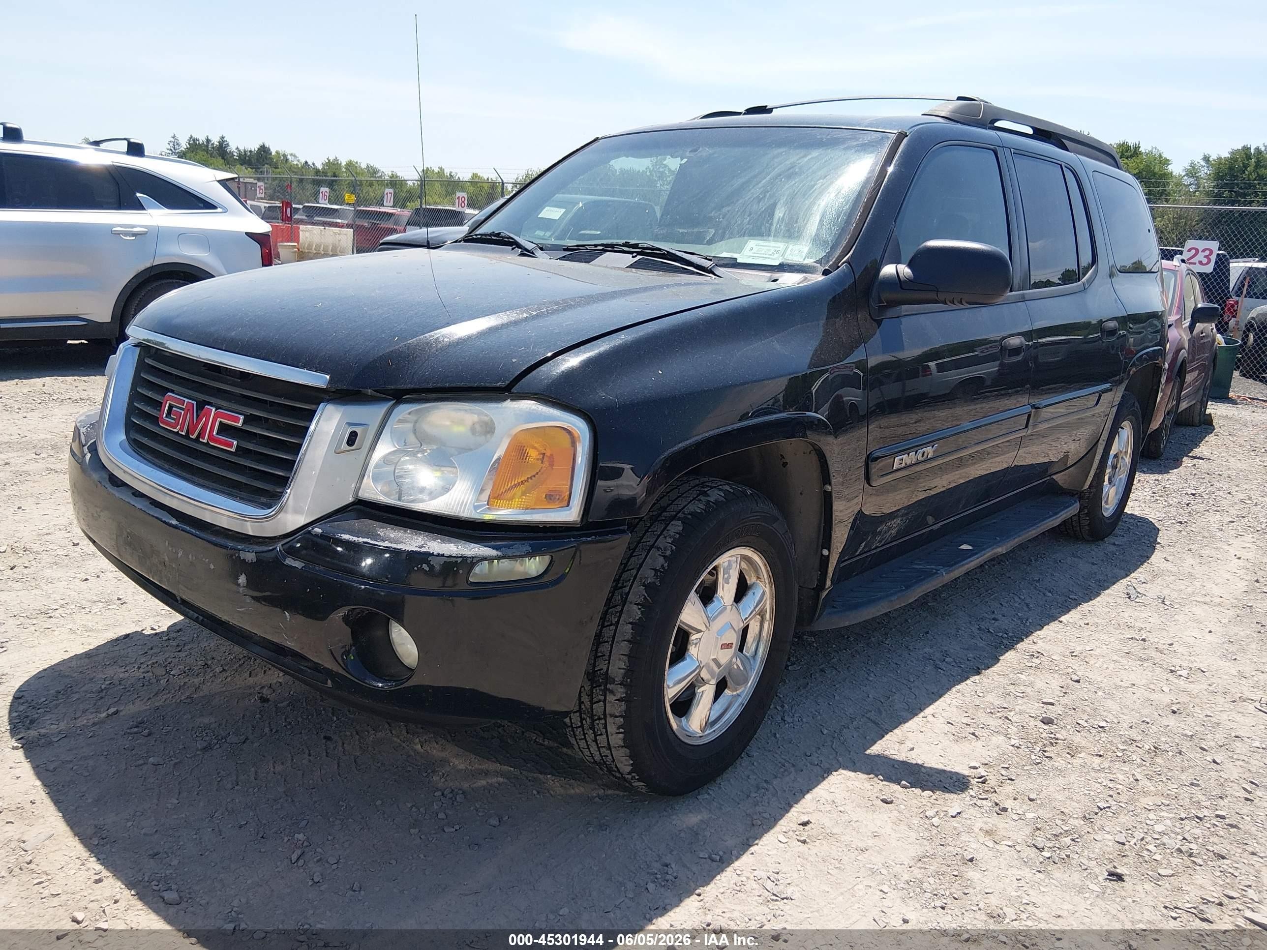 2004 Gmc Envoy Xl Sle Black vin: 1GKET16S746220822