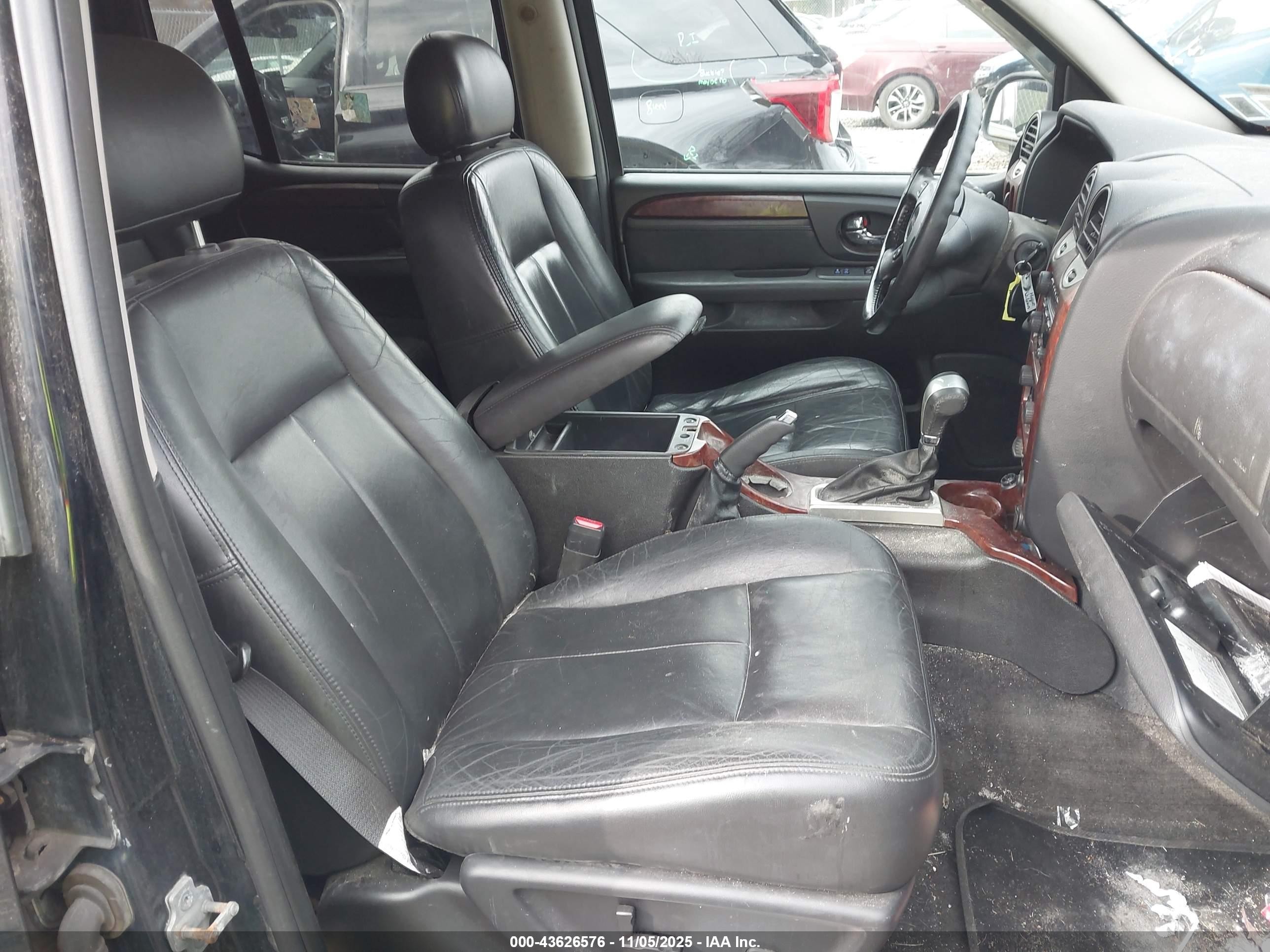 2006 Gmc Envoy Xl Slt Черный vin: 1GKET16S766108248