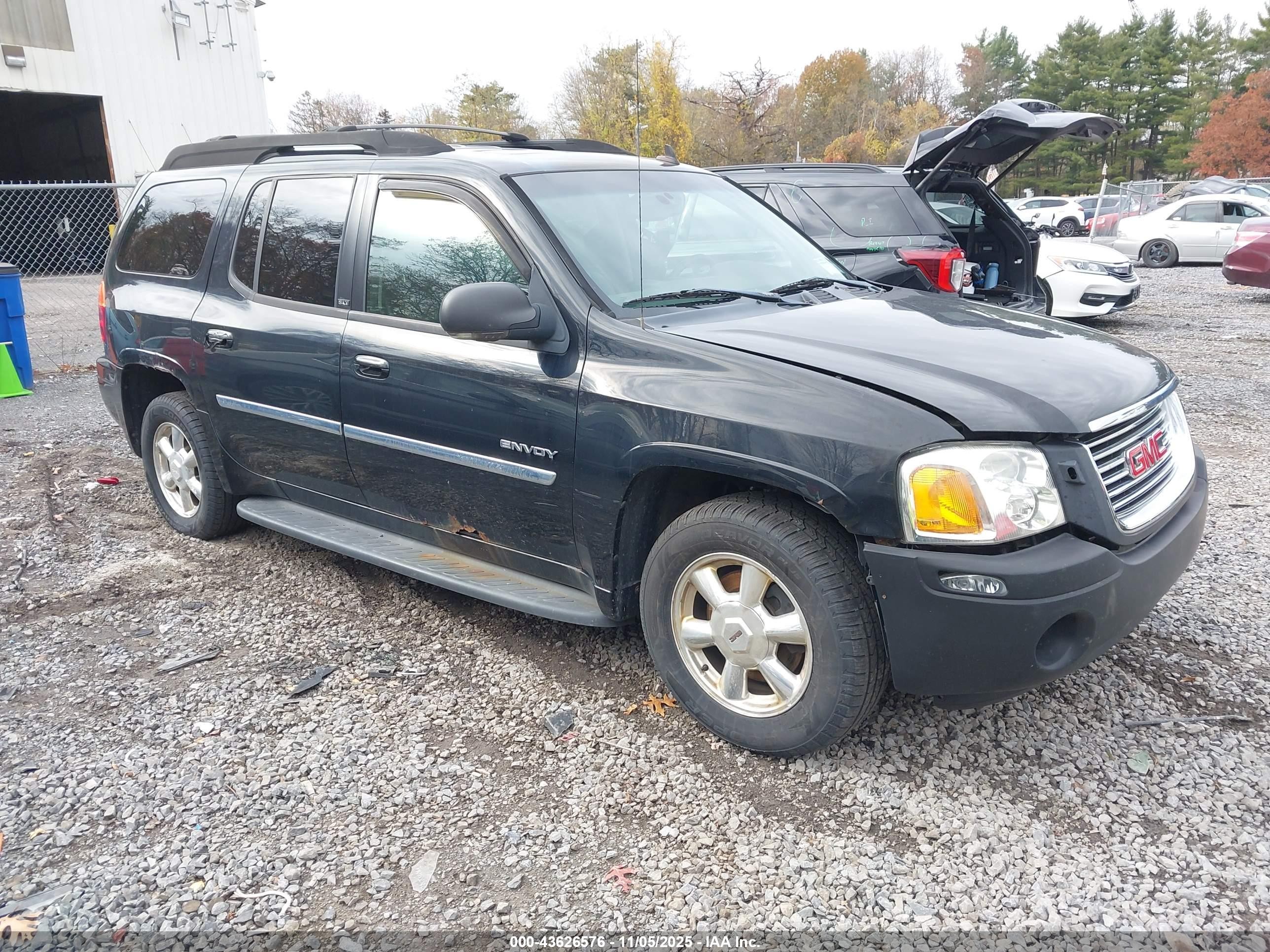 2006 Gmc Envoy Xl Slt Black vin: 1GKET16S766108248
