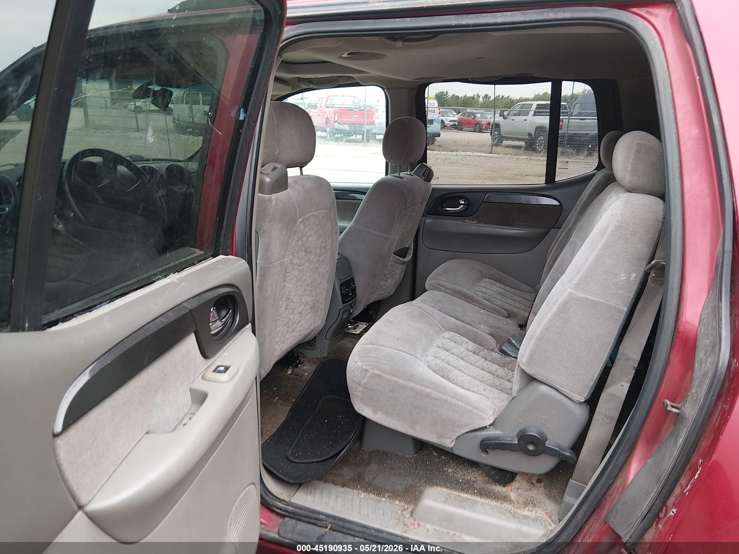 2003 Gmc Envoy Xl Sle Red vin: 1GKET16S836130089