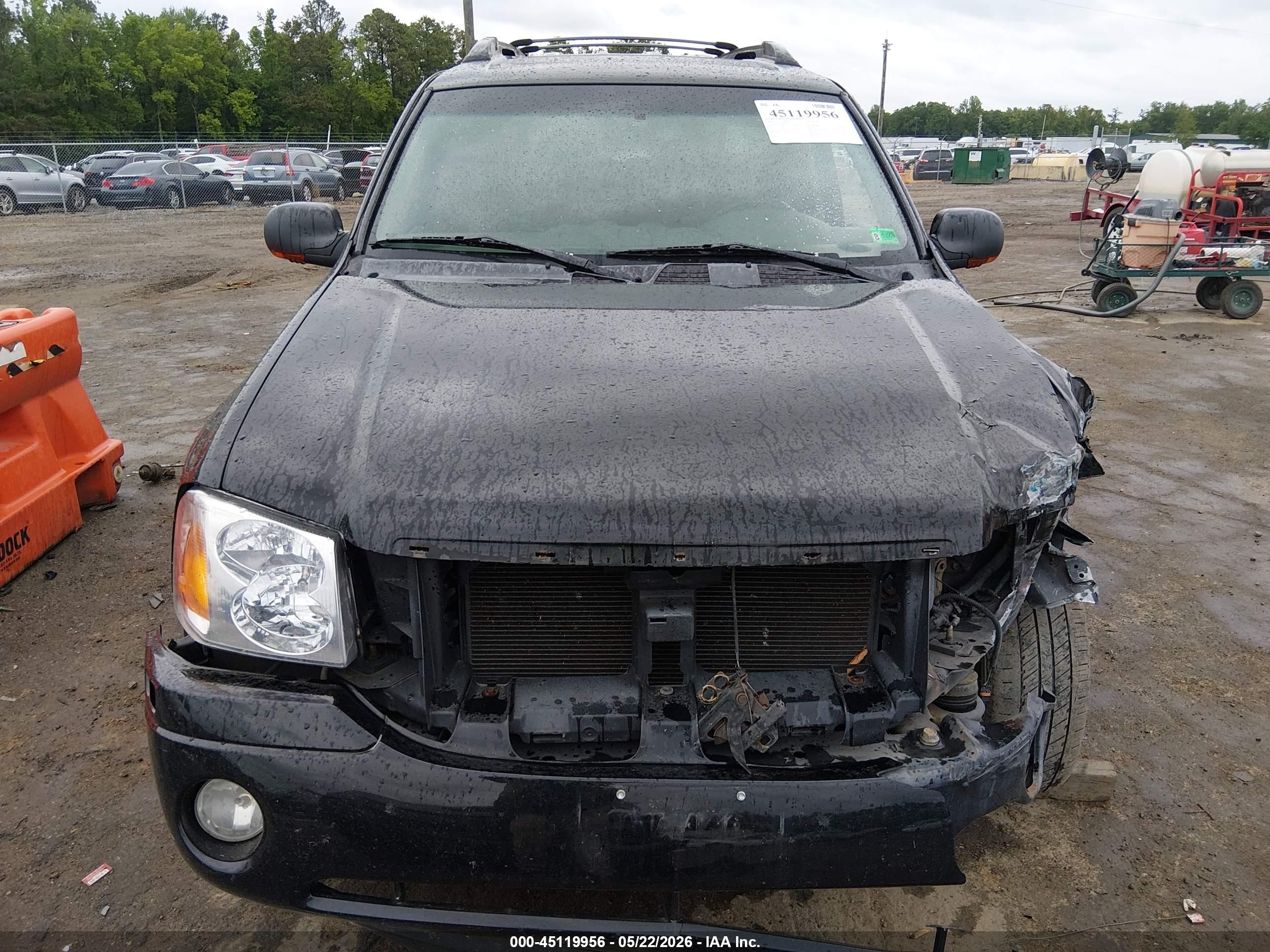 2003 Gmc Envoy Xl Slt Black vin: 1GKET16S836243203