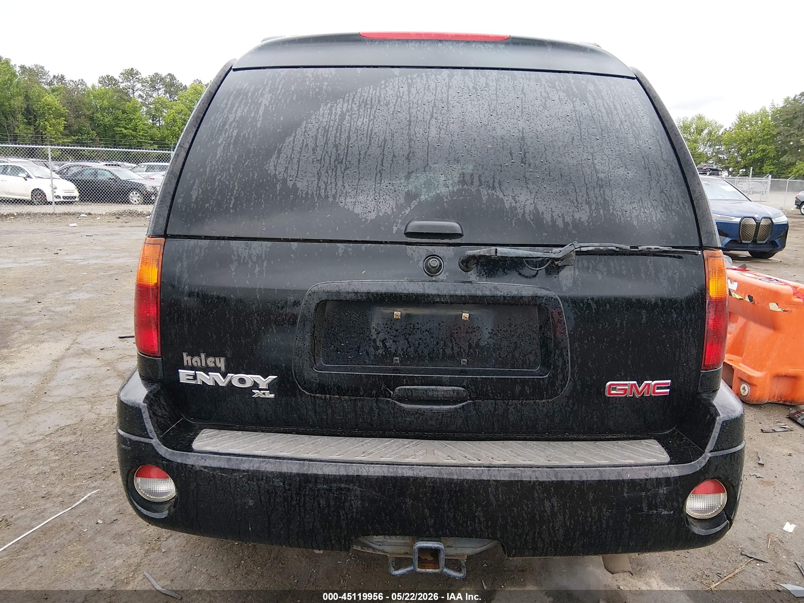2003 Gmc Envoy Xl Slt Black vin: 1GKET16S836243203