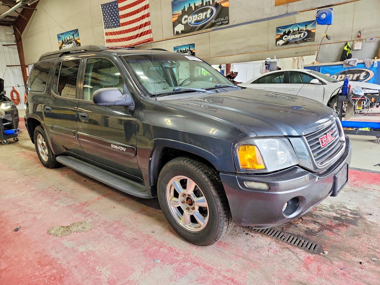 2004 Gmc Envoy Xl Gray vin: 1GKET16S846166978