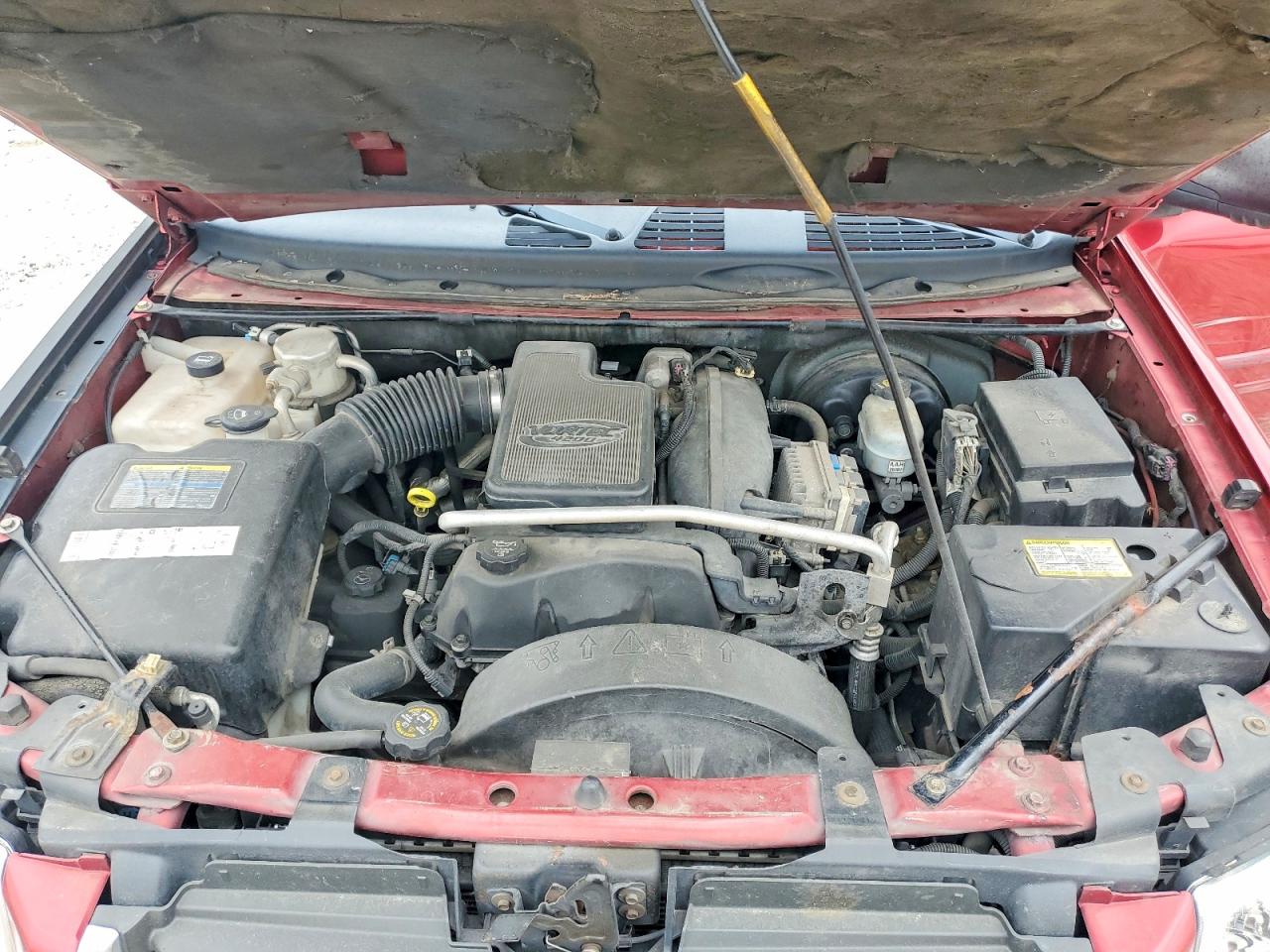 2005 Gmc Envoy Xl Maroon vin: 1GKET16S856104403