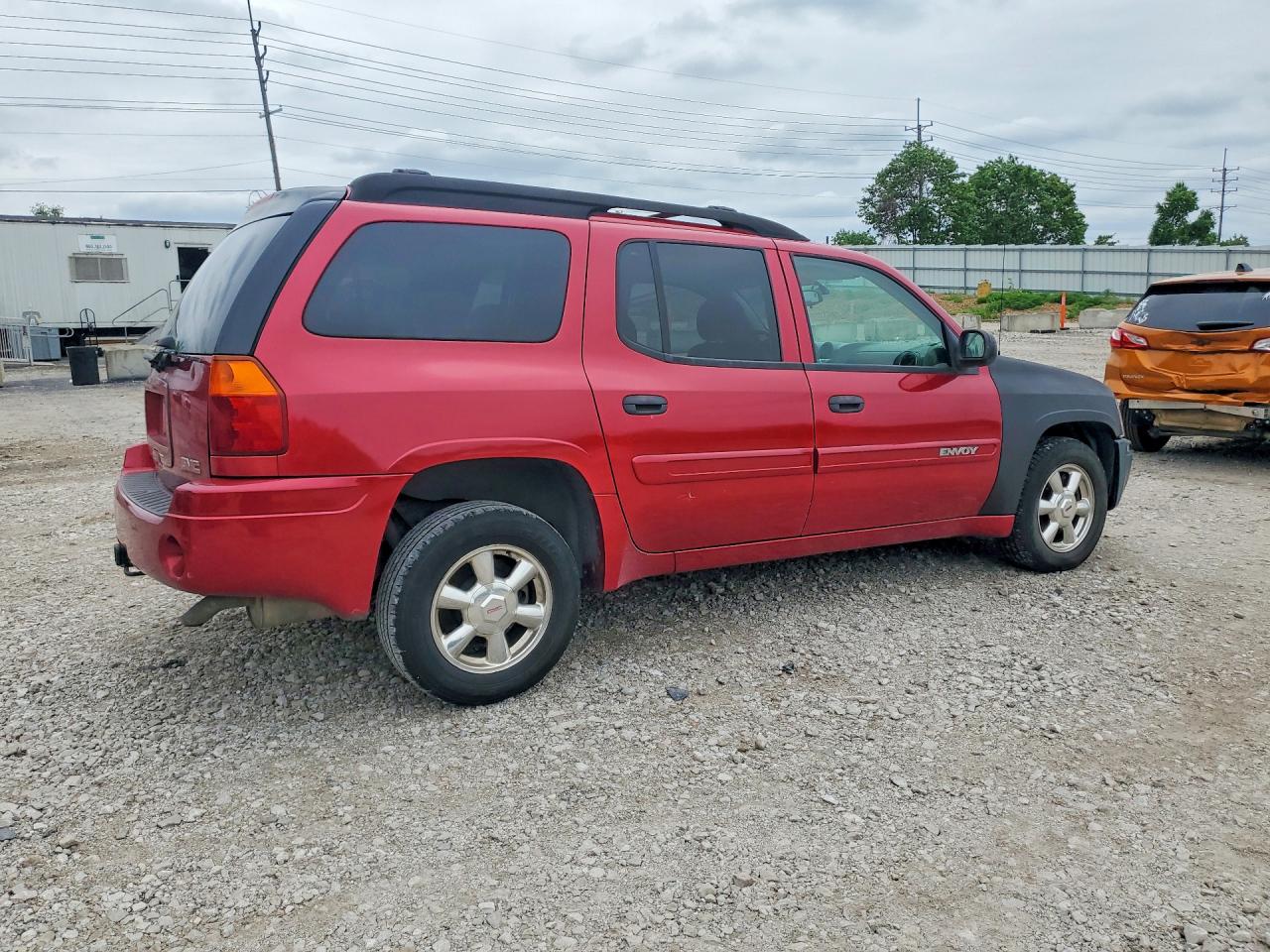 2005 Gmc Envoy Xl Maroon vin: 1GKET16S856104403