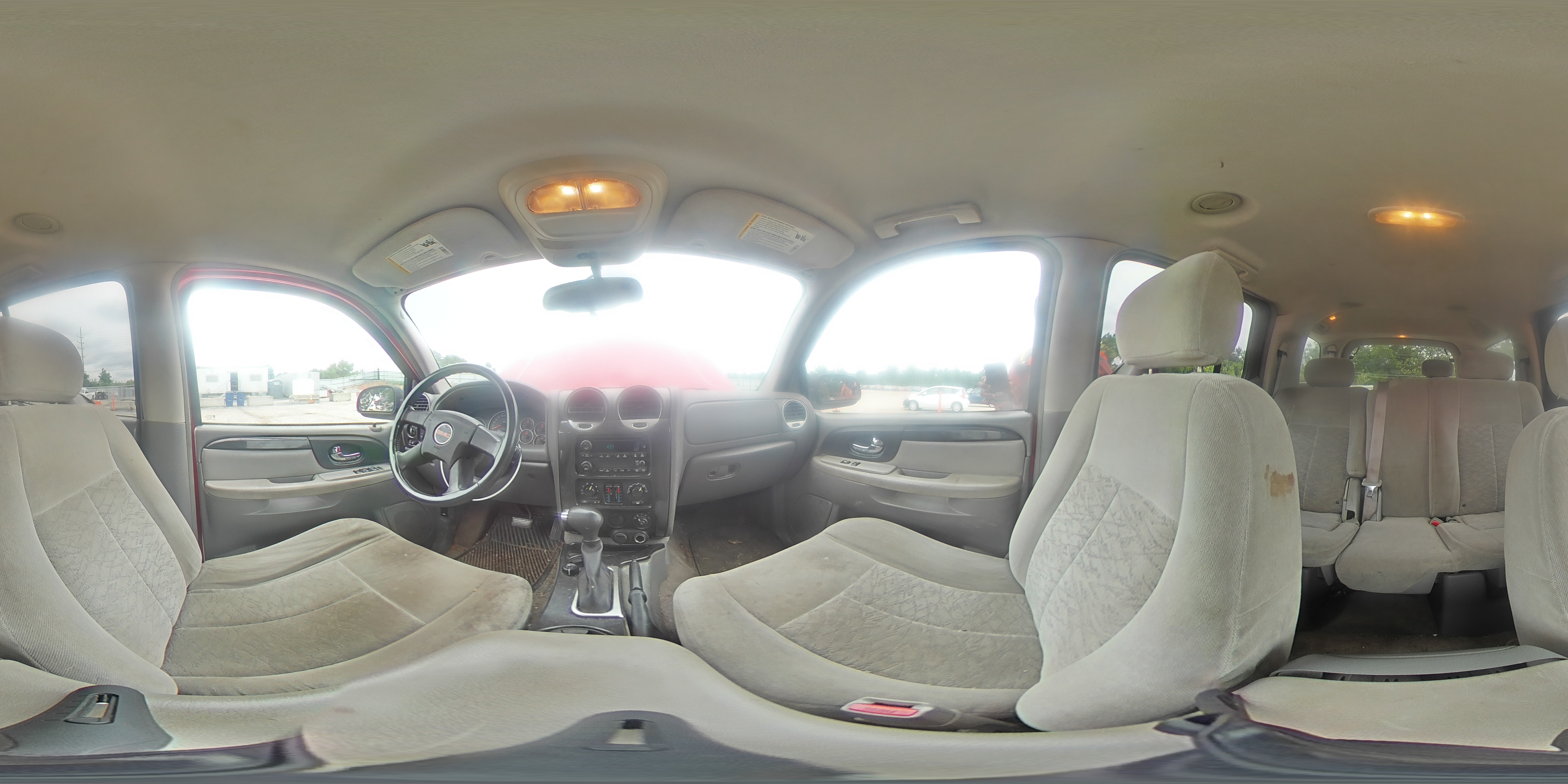 2005 Gmc Envoy Xl Maroon vin: 1GKET16S856104403