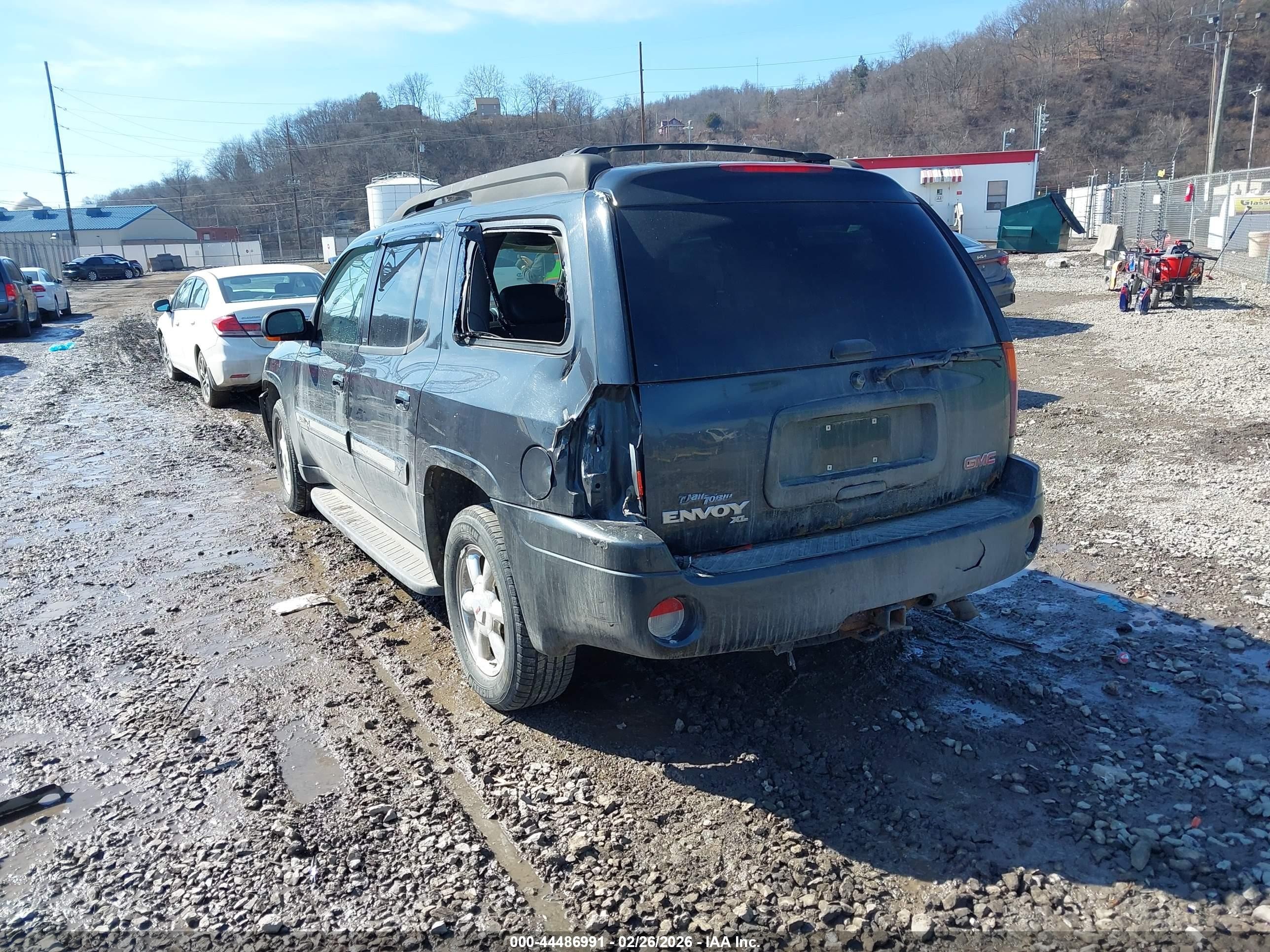 2004 Gmc Envoy Xl Slt Black vin: 1GKET16SX46204422