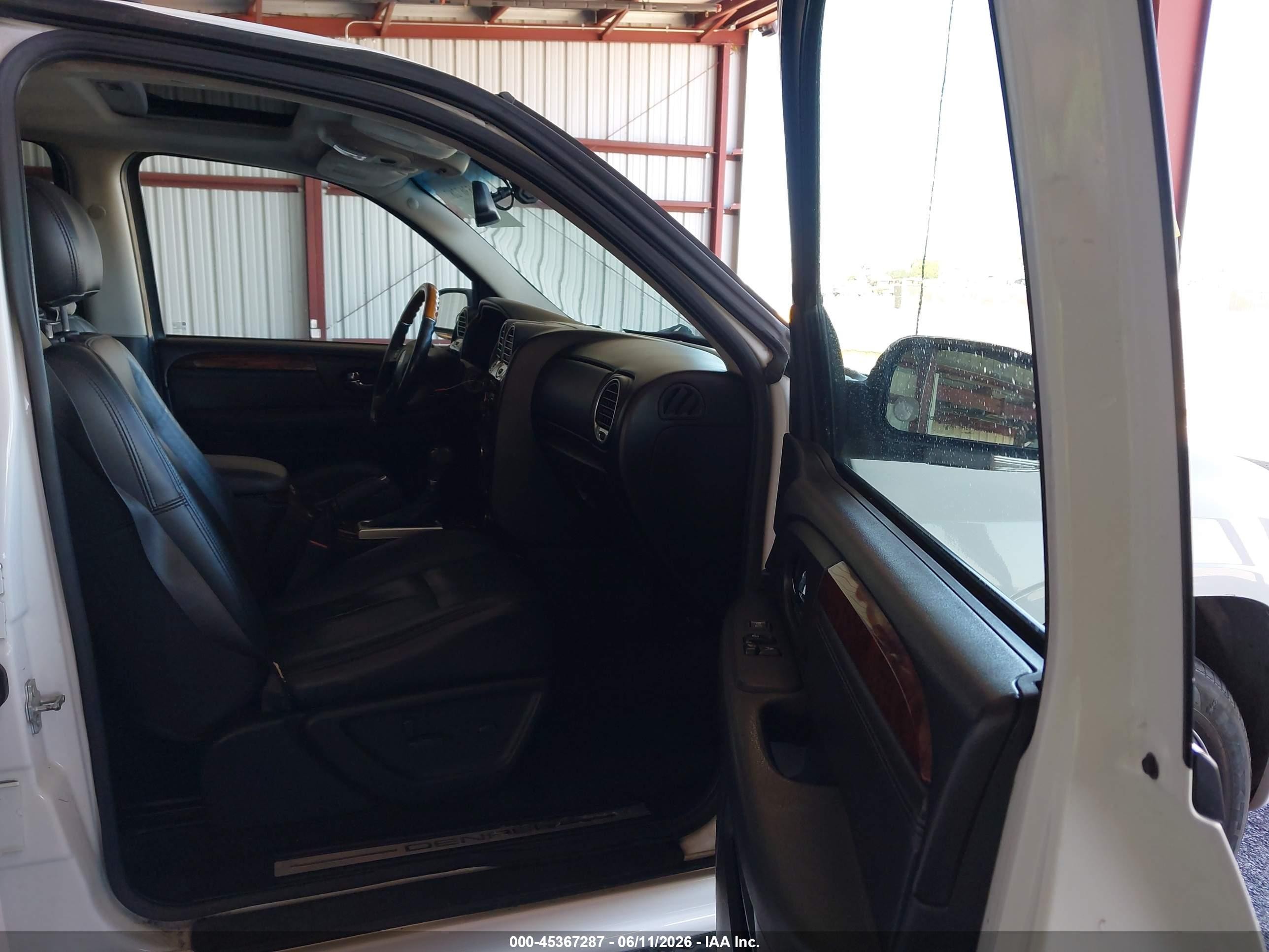 2007 Gmc Envoy Denali White vin: 1GKET63M072283503
