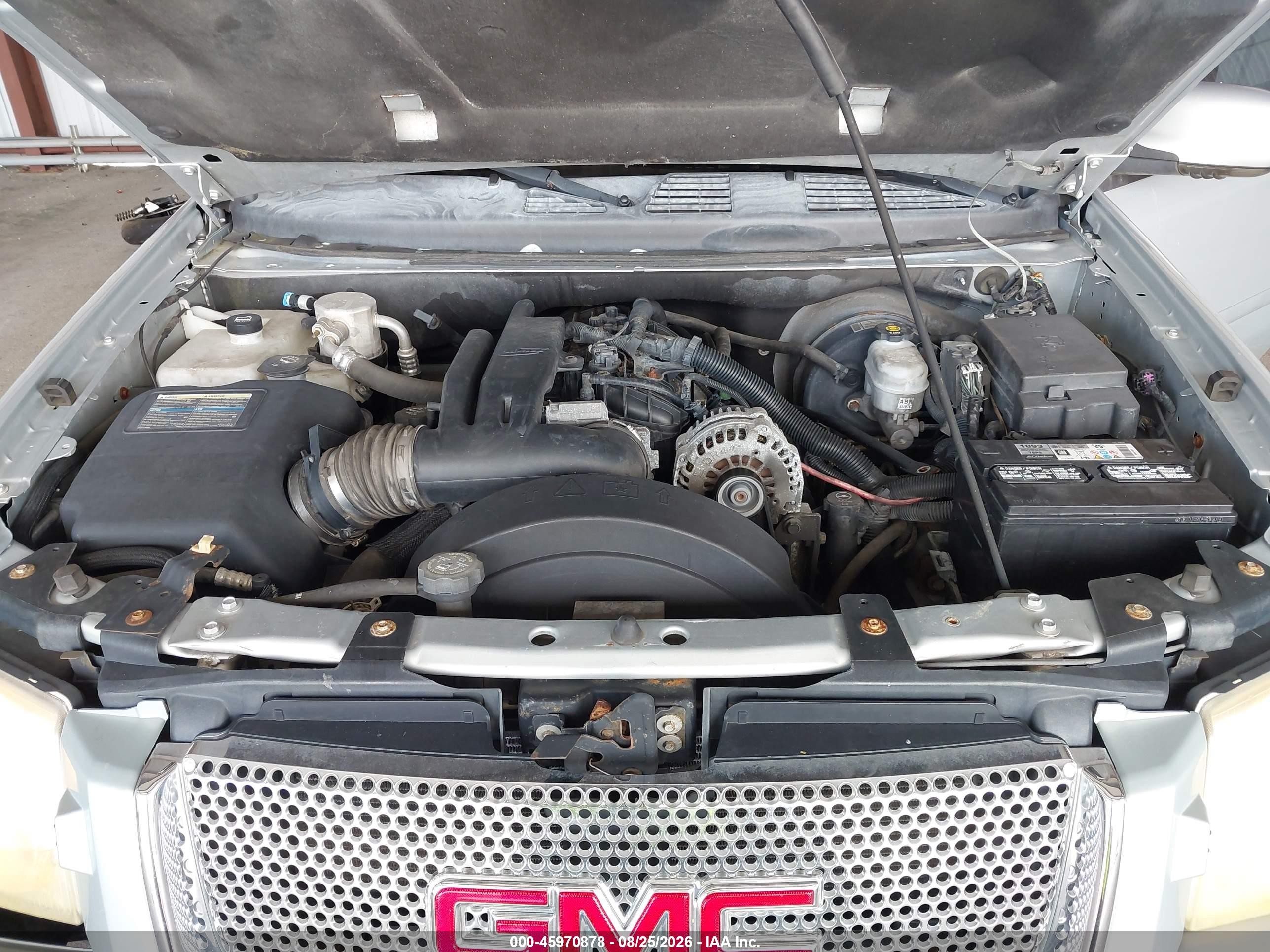 2007 Gmc Envoy Denali Silver vin: 1GKET63M172257668