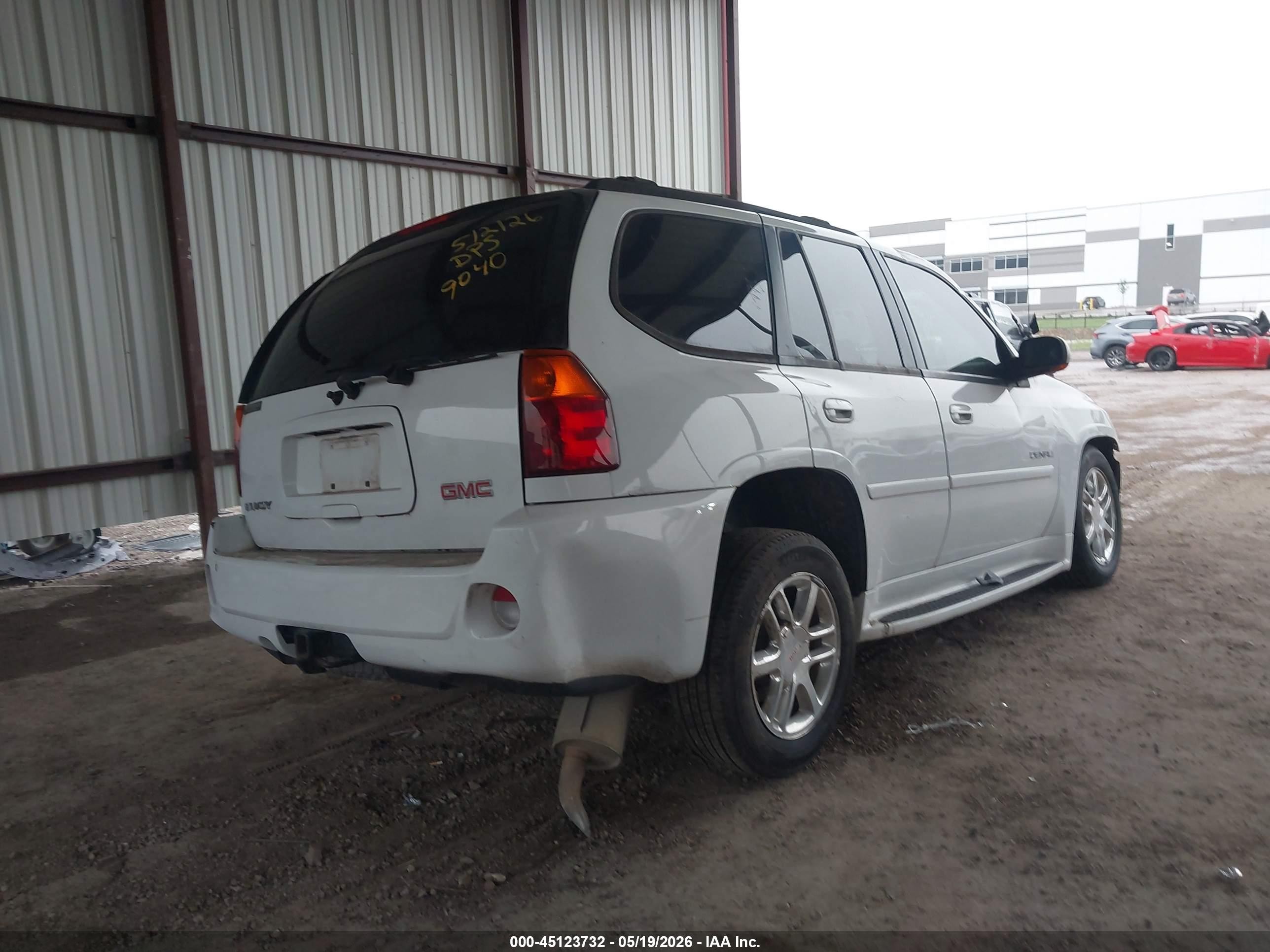 2006 Gmc Envoy Denali White vin: 1GKET63M262117188