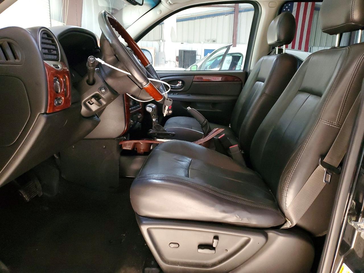 2008 Gmc Envoy Denali Black vin: 1GKET63M282137332