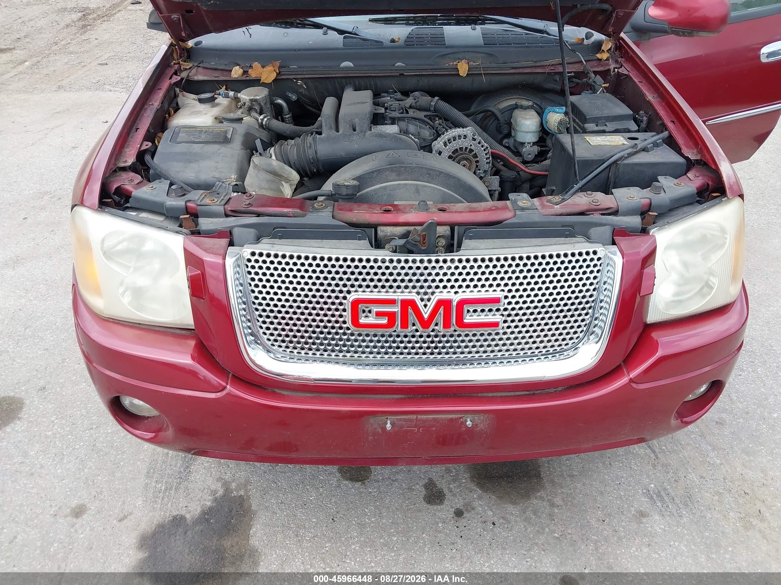 2008 Gmc Envoy Denali Burgundy vin: 1GKET63M782111194