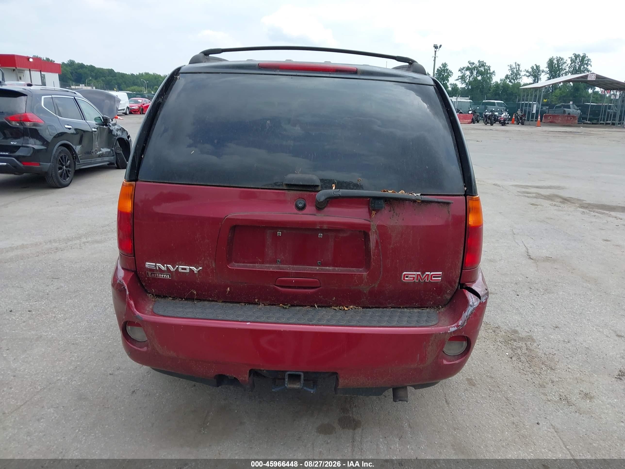 2008 Gmc Envoy Denali Burgundy vin: 1GKET63M782111194