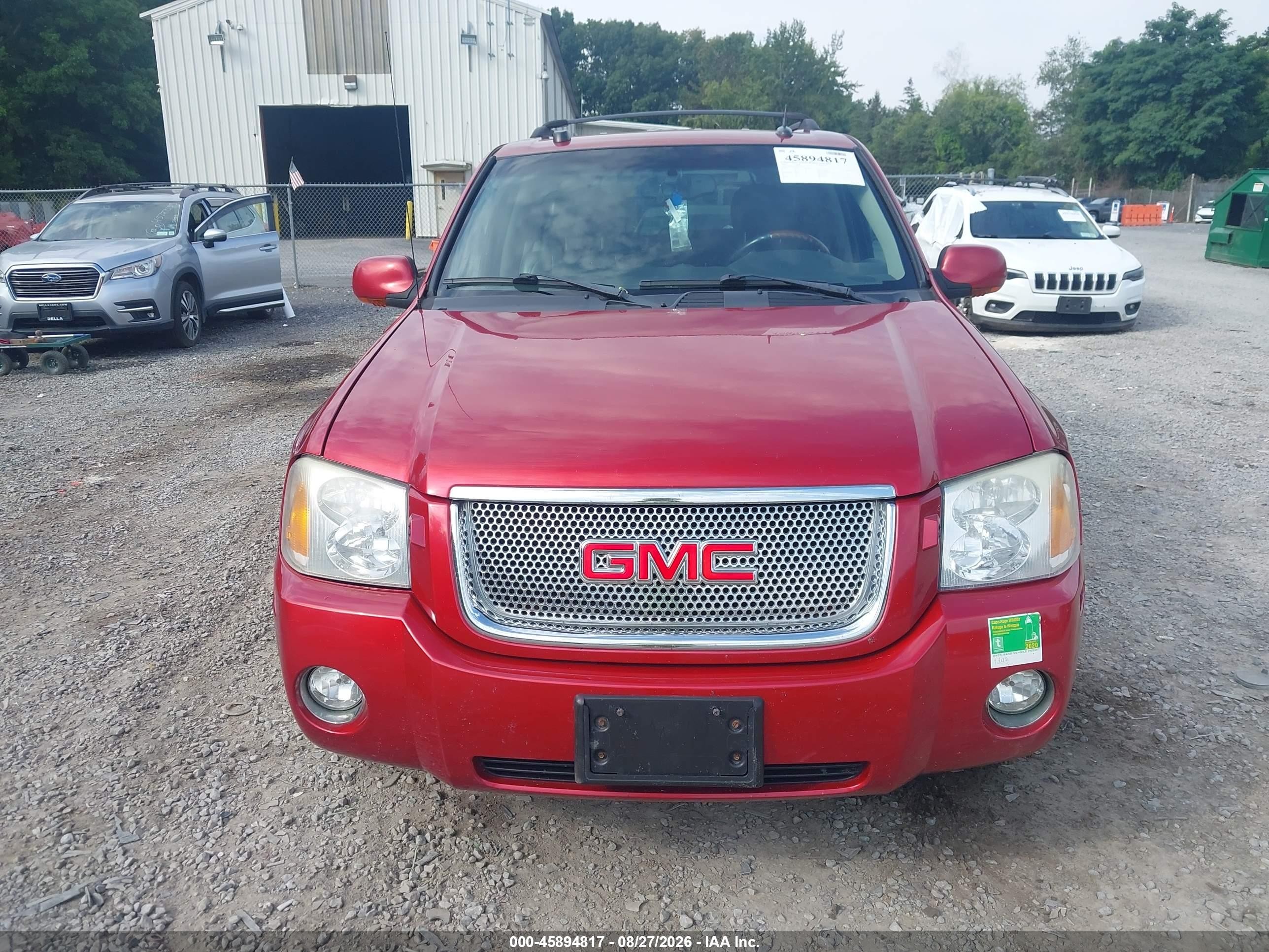 2005 Gmc Envoy Denali Red vin: 1GKET63M852311951