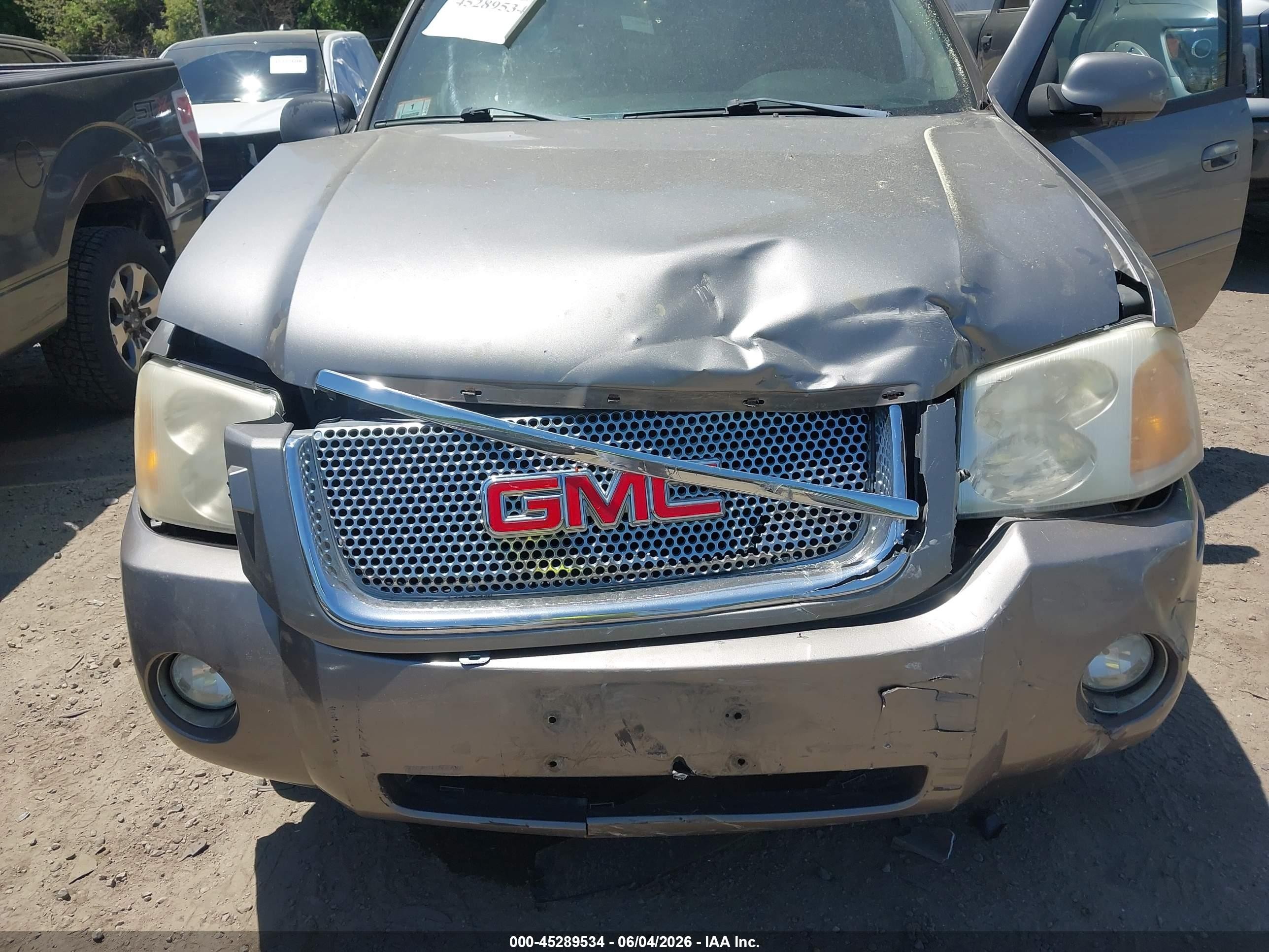 2006 Gmc Envoy Denali Gray vin: 1GKET63M862213441