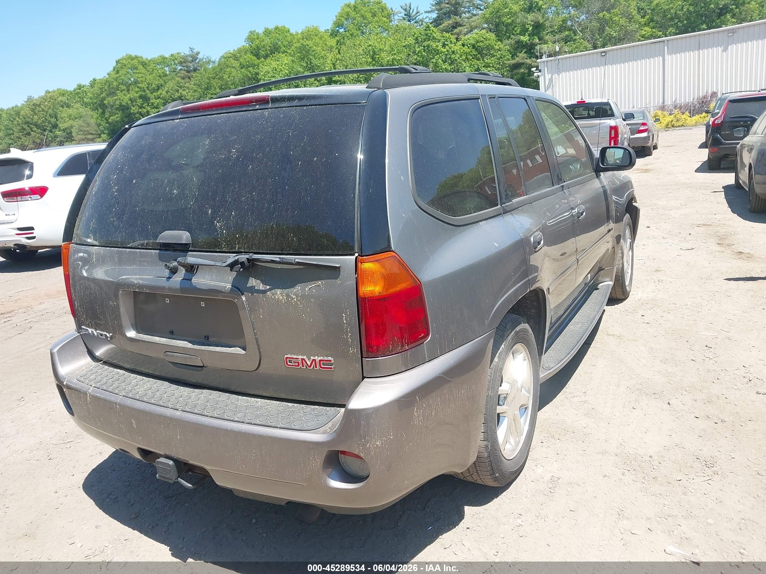 2006 Gmc Envoy Denali Gray vin: 1GKET63M862213441