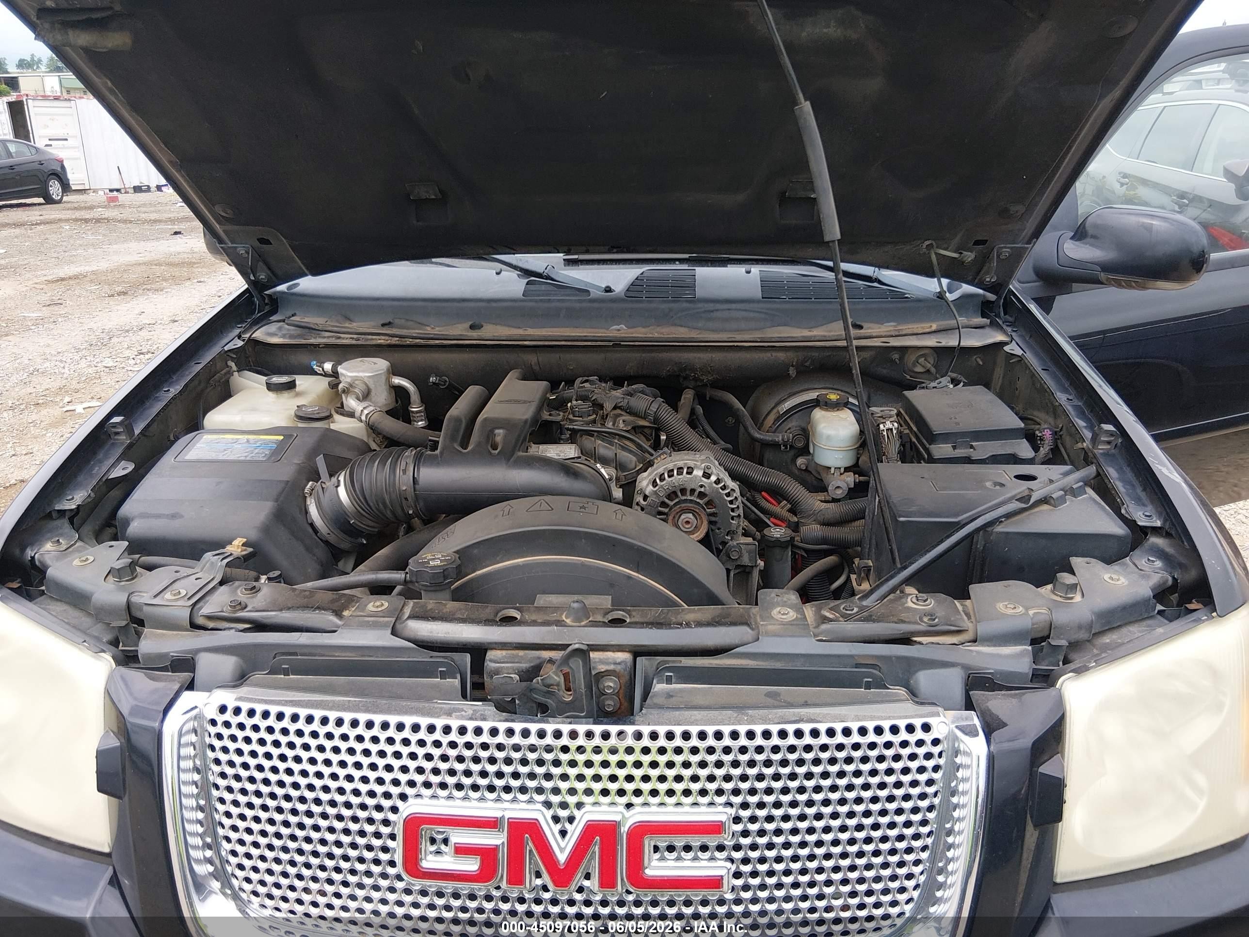 2006 Gmc Envoy Denali Black vin: 1GKET63M962239532