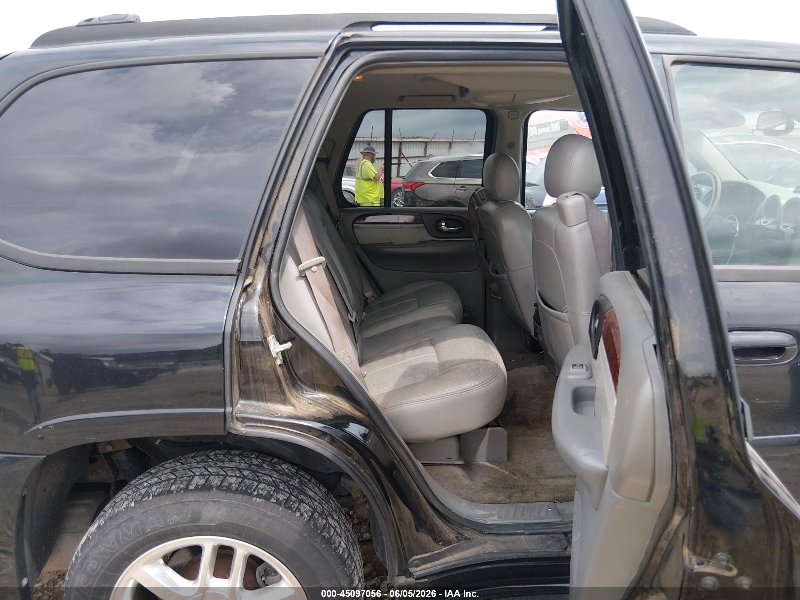 2006 Gmc Envoy Denali Black vin: 1GKET63M962239532