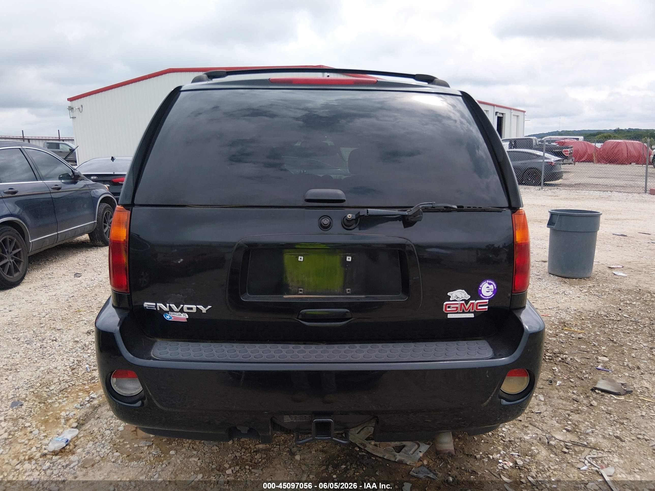 2006 Gmc Envoy Denali Black vin: 1GKET63M962239532