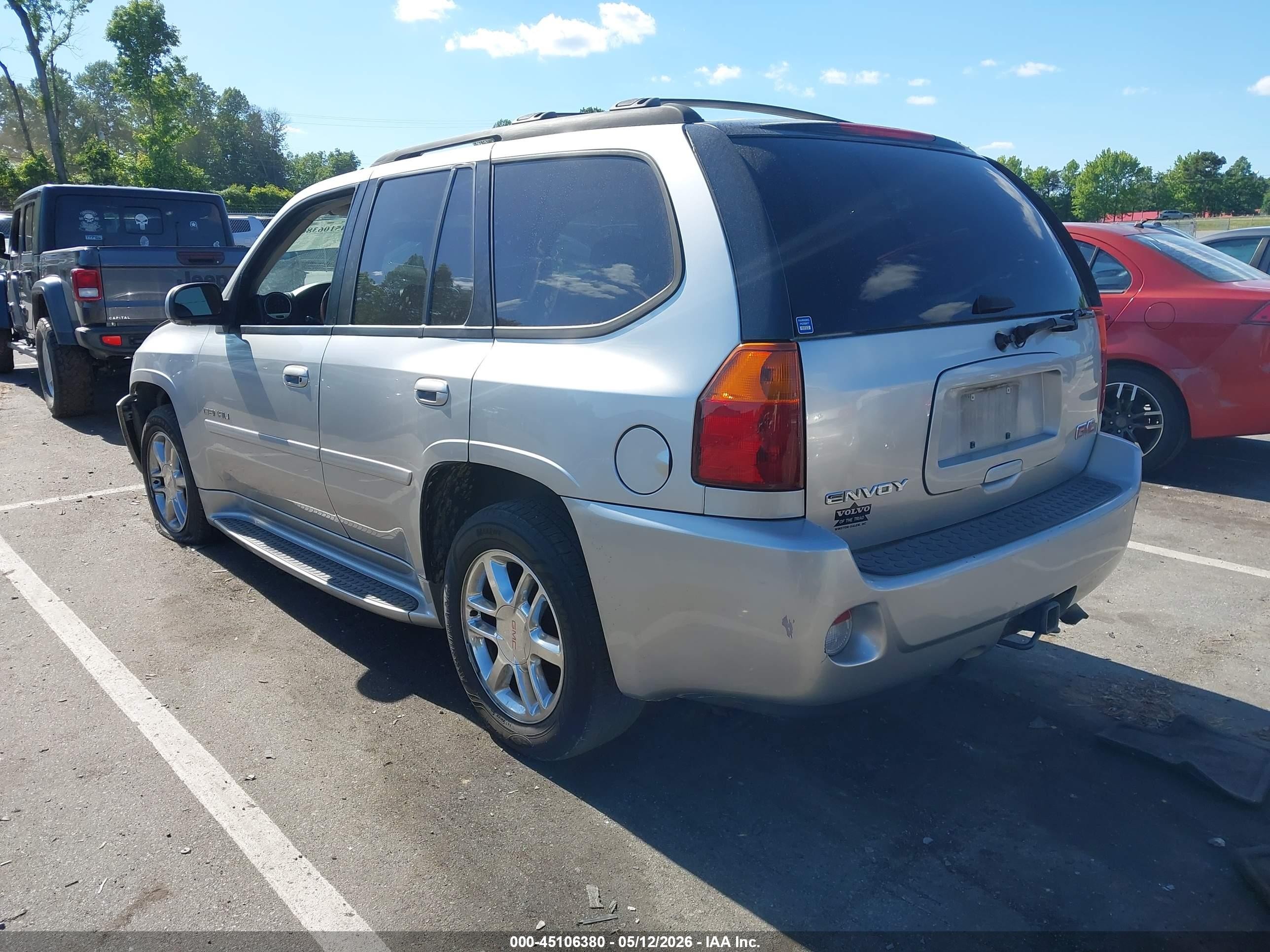 2006 Gmc Envoy Denali Серебряный vin: 1GKET63MX62218723