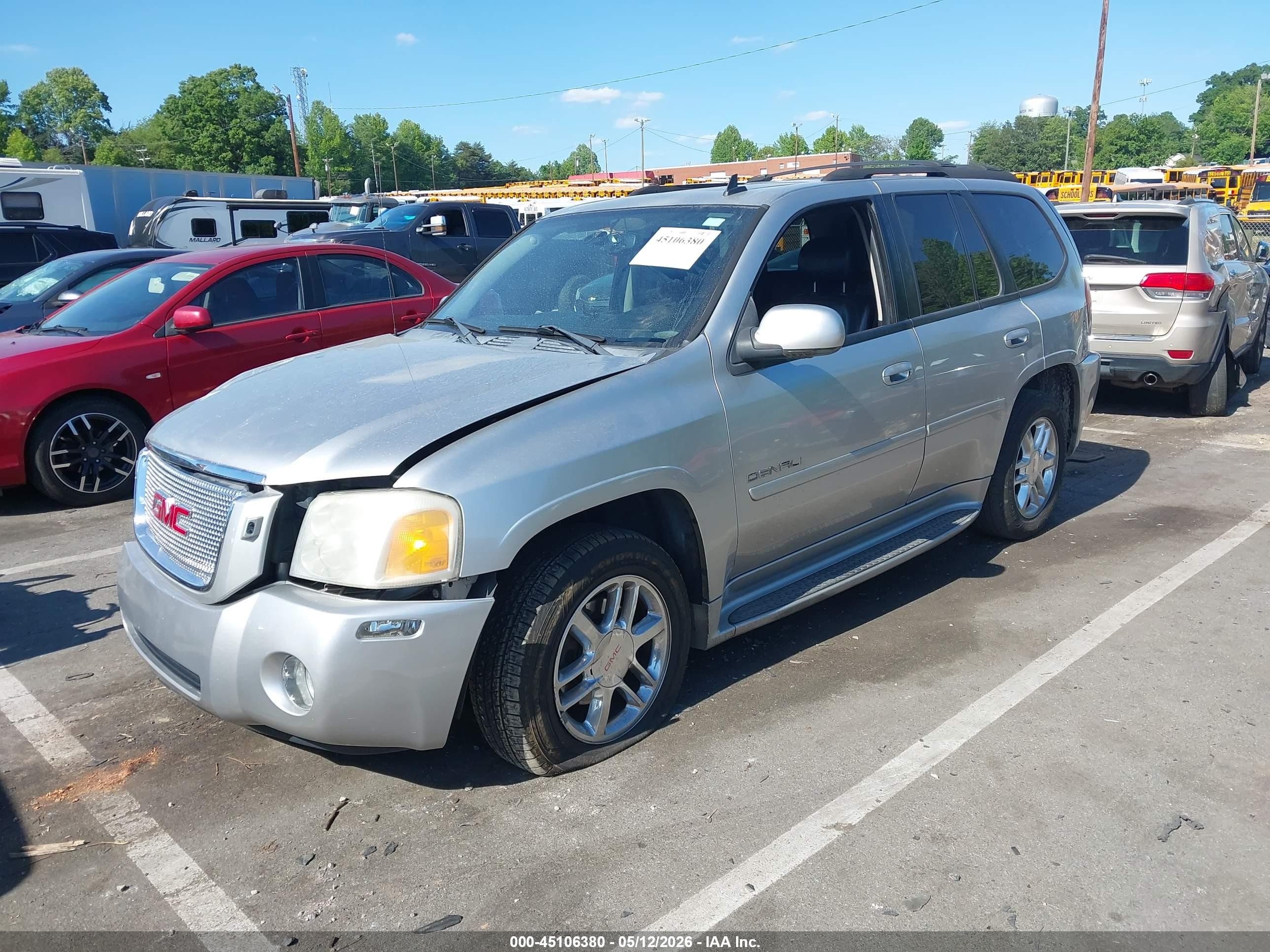 2006 Gmc Envoy Denali Серебряный vin: 1GKET63MX62218723