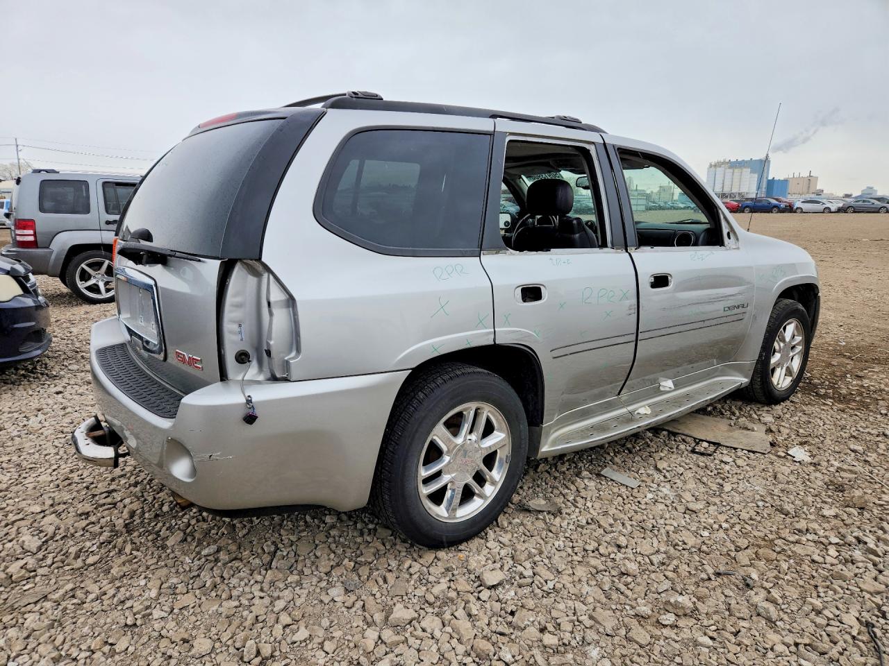 2008 Gmc Envoy Denali Серебряный vin: 1GKET63MX82167162