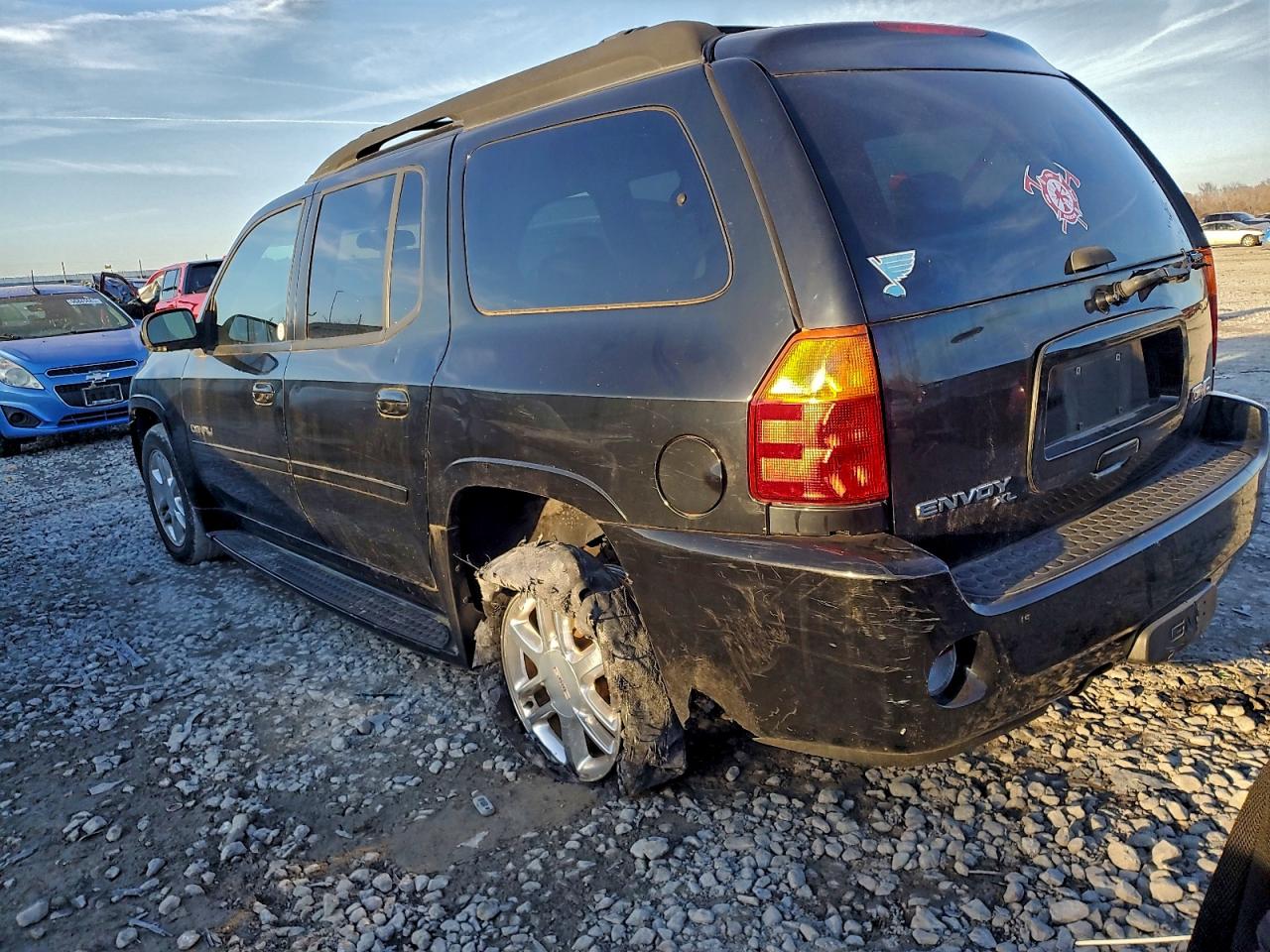 2006 Gmc Envoy Denali Xl Black vin: 1GKET66M066113113