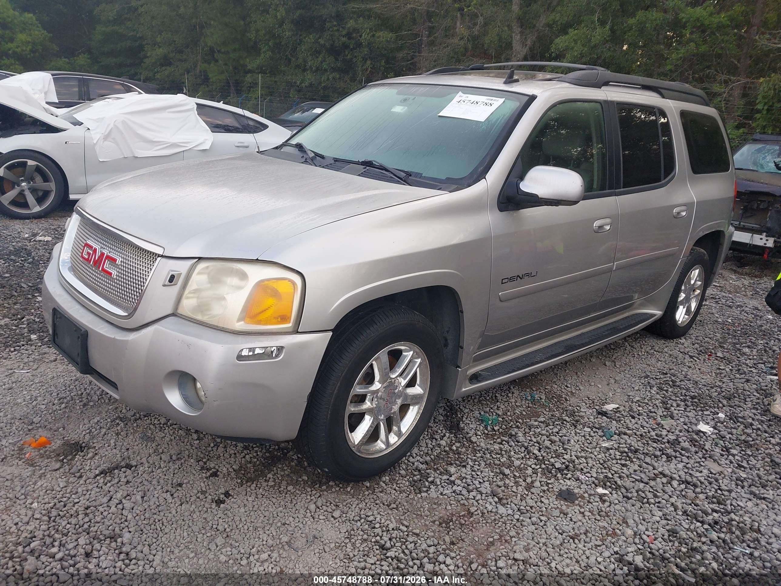 2006 Gmc Envoy Xl Denali Silver vin: 1GKET66M166102024