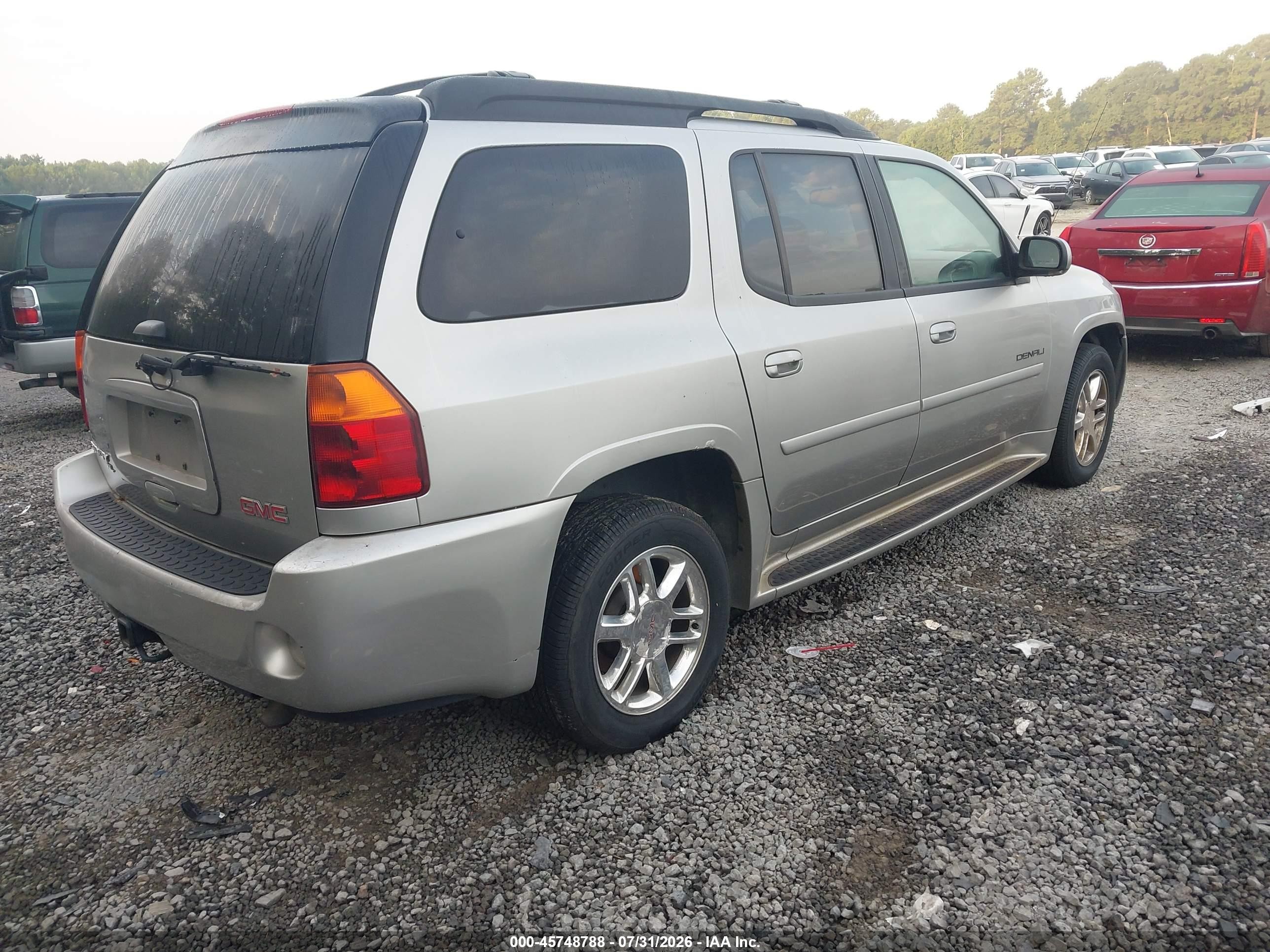 2006 Gmc Envoy Xl Denali Silver vin: 1GKET66M166102024