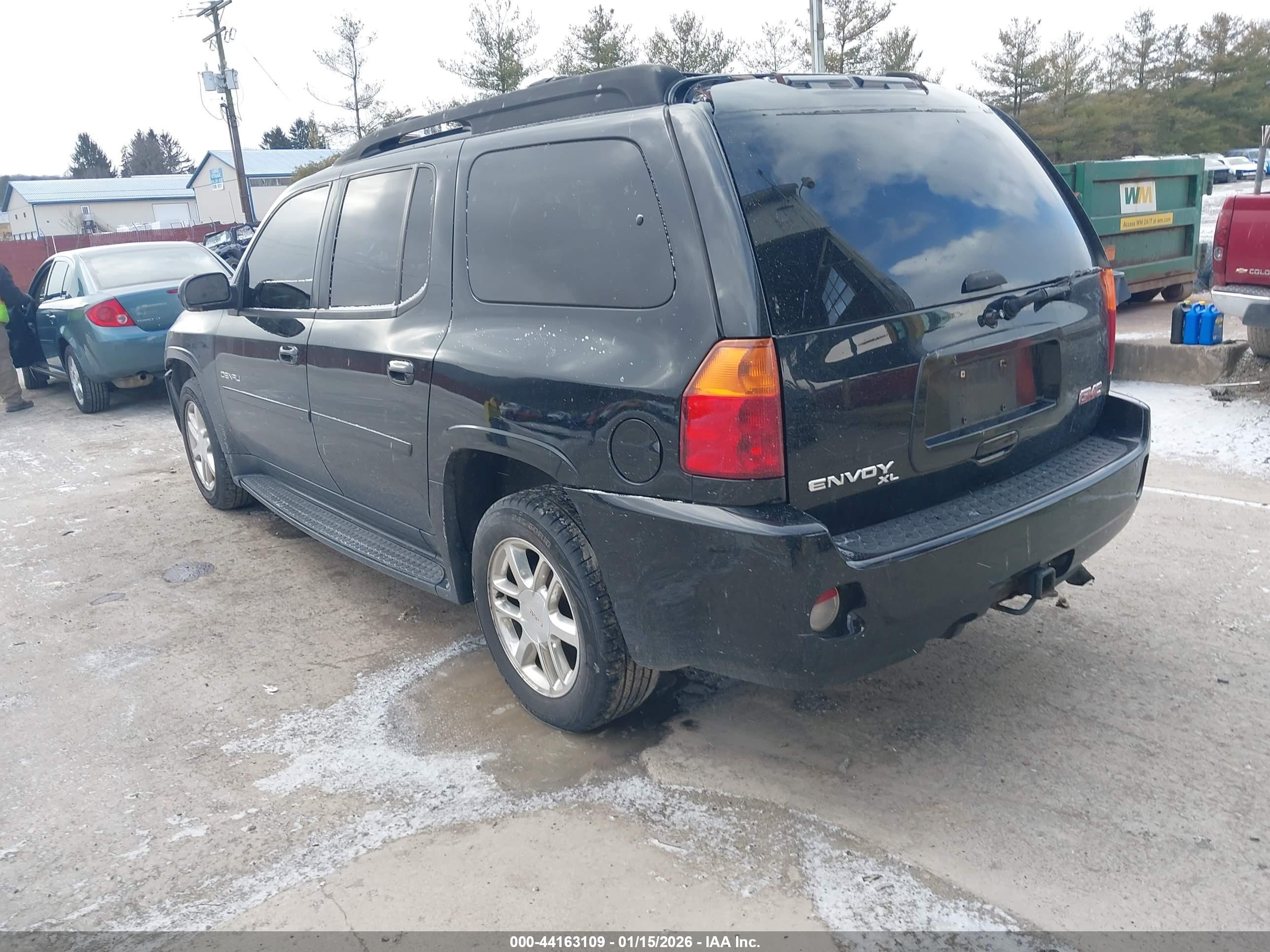 2006 Gmc Envoy Xl Denali Black vin: 1GKET66M366122968