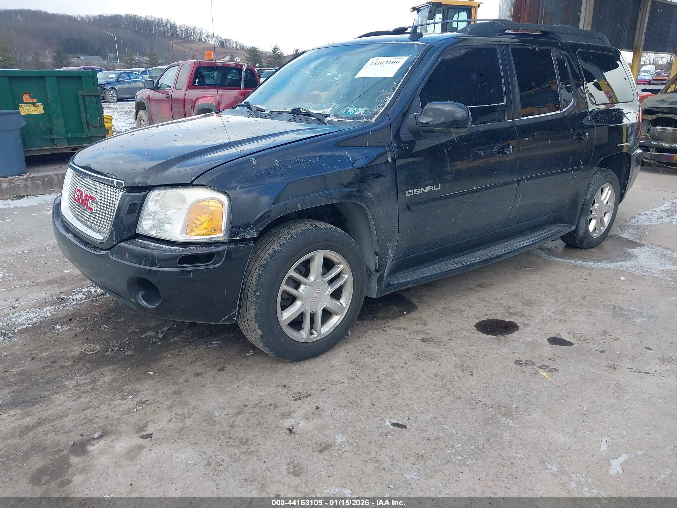 2006 Gmc Envoy Xl Denali Black vin: 1GKET66M366122968
