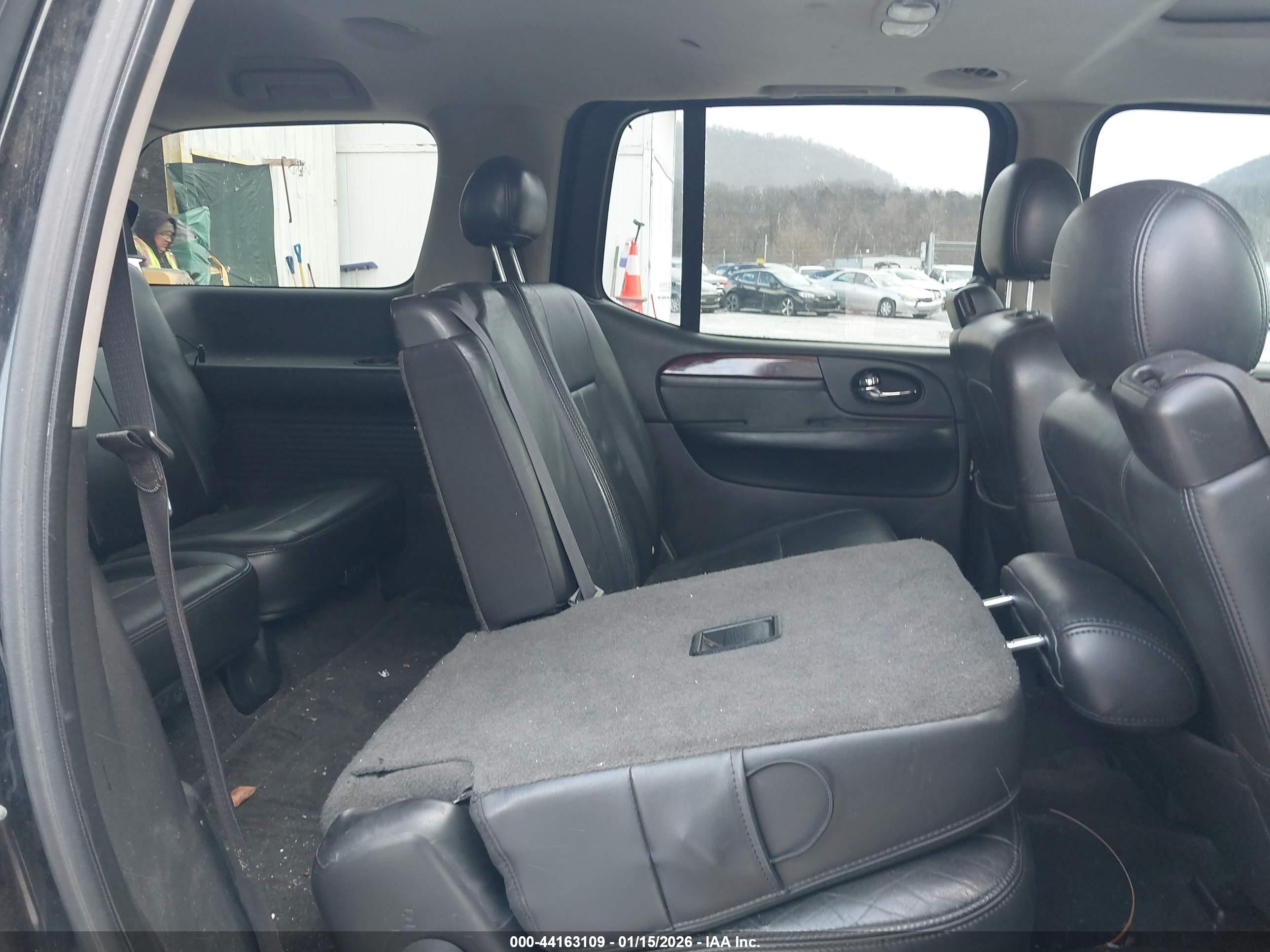 2006 Gmc Envoy Xl Denali Black vin: 1GKET66M366122968
