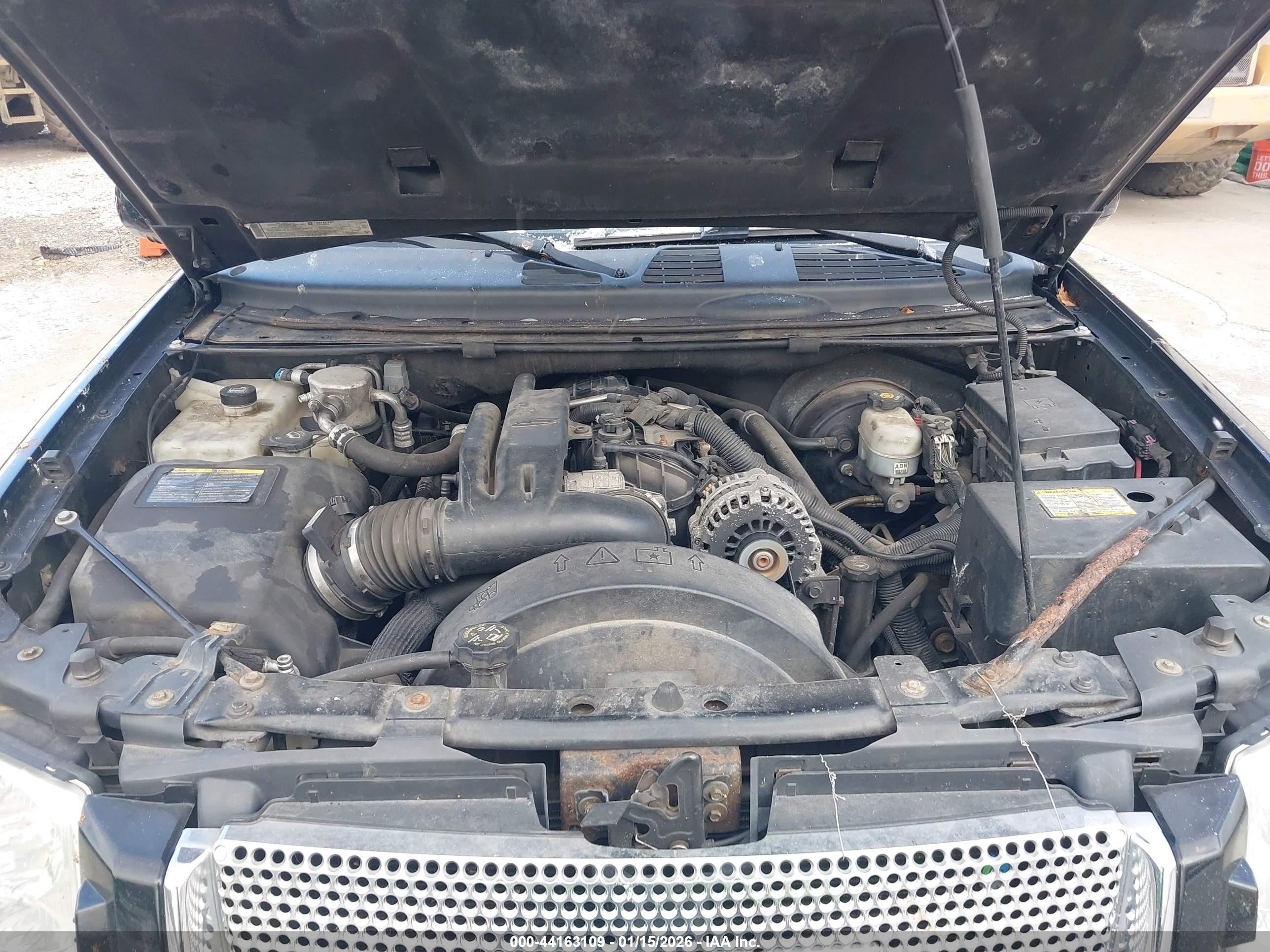 2006 Gmc Envoy Xl Denali Black vin: 1GKET66M366122968