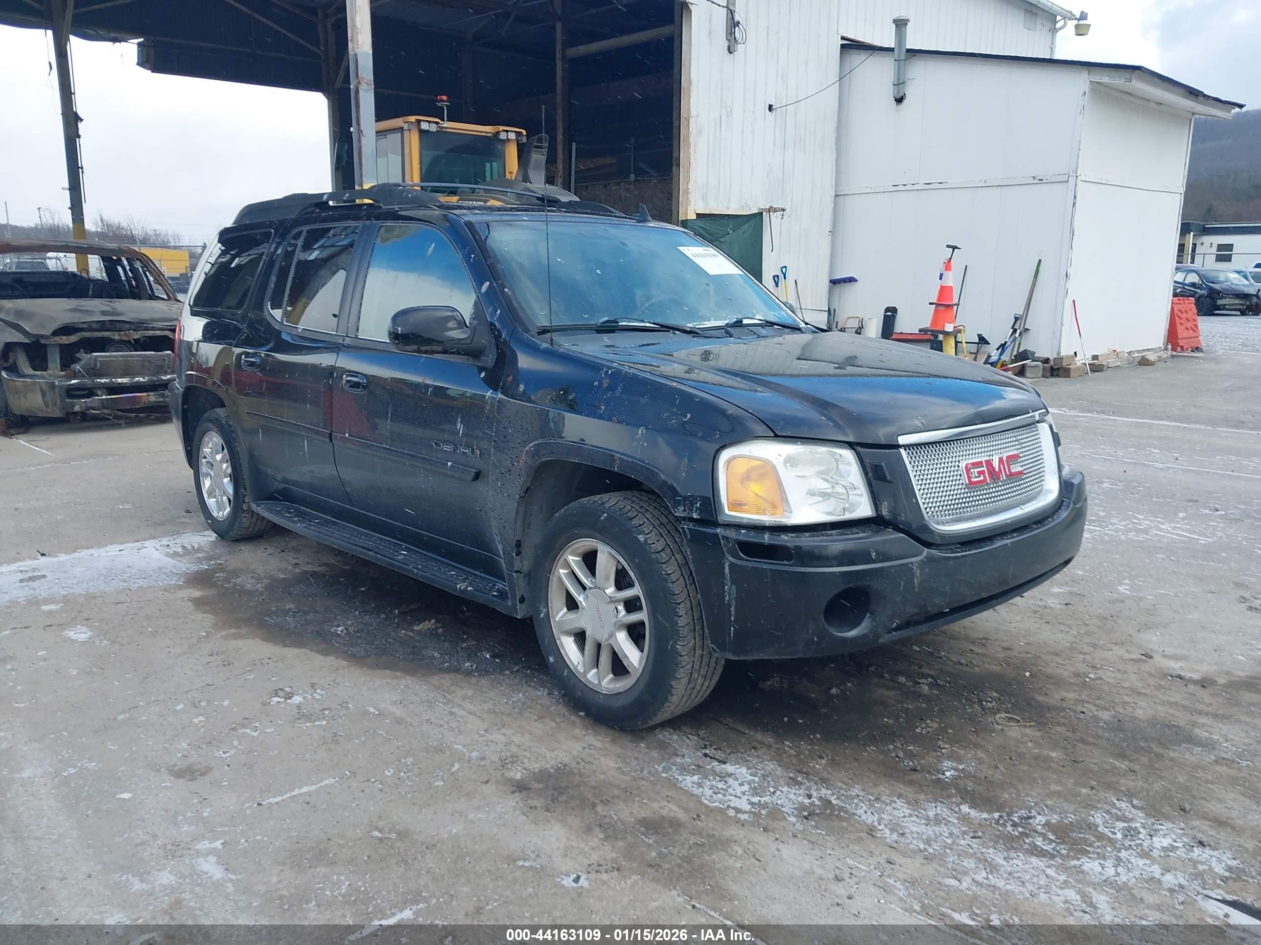2006 Gmc Envoy Xl Denali Black vin: 1GKET66M366122968