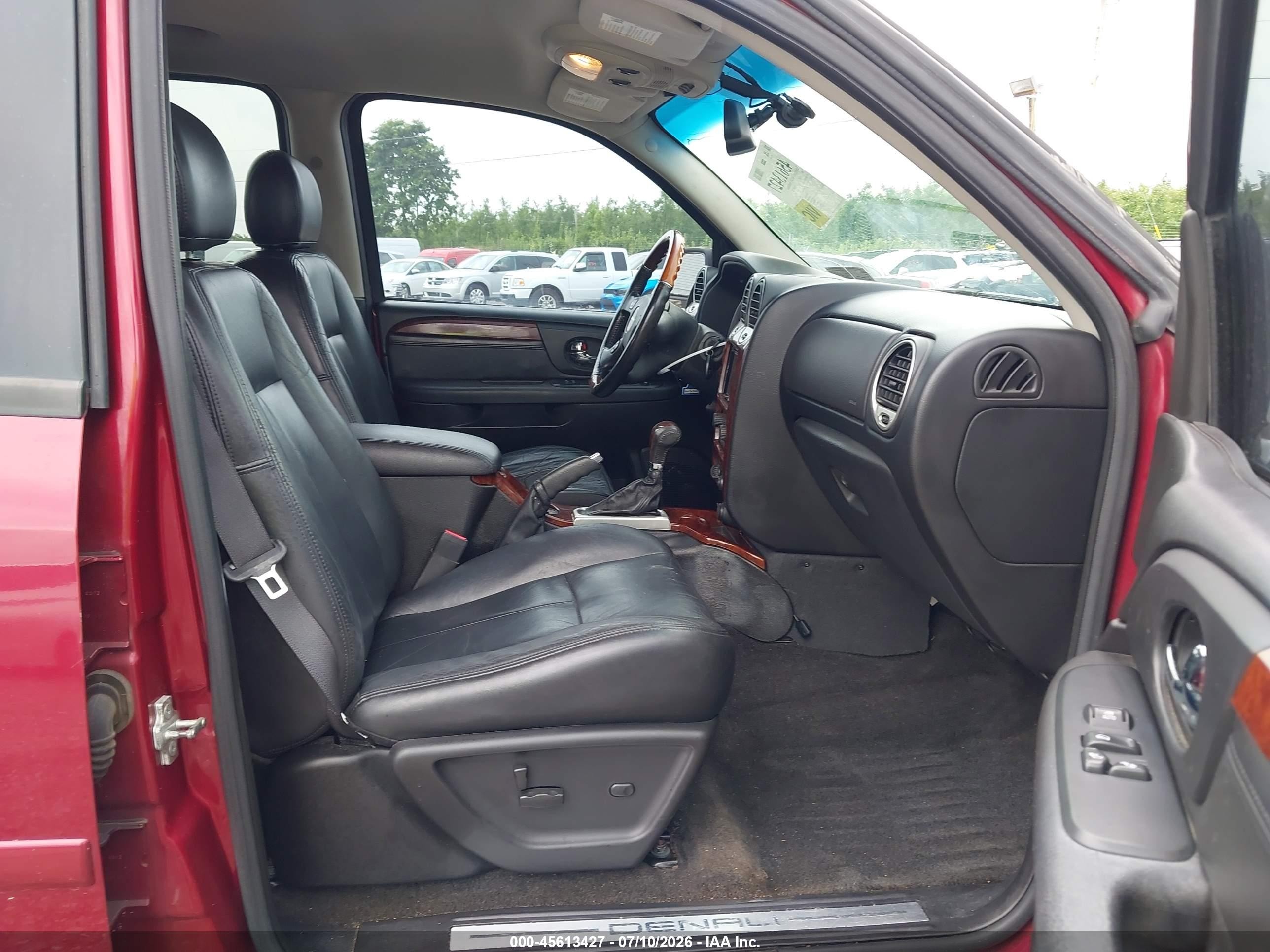 2006 Gmc Envoy Xl Denali Red vin: 1GKET66M366135607