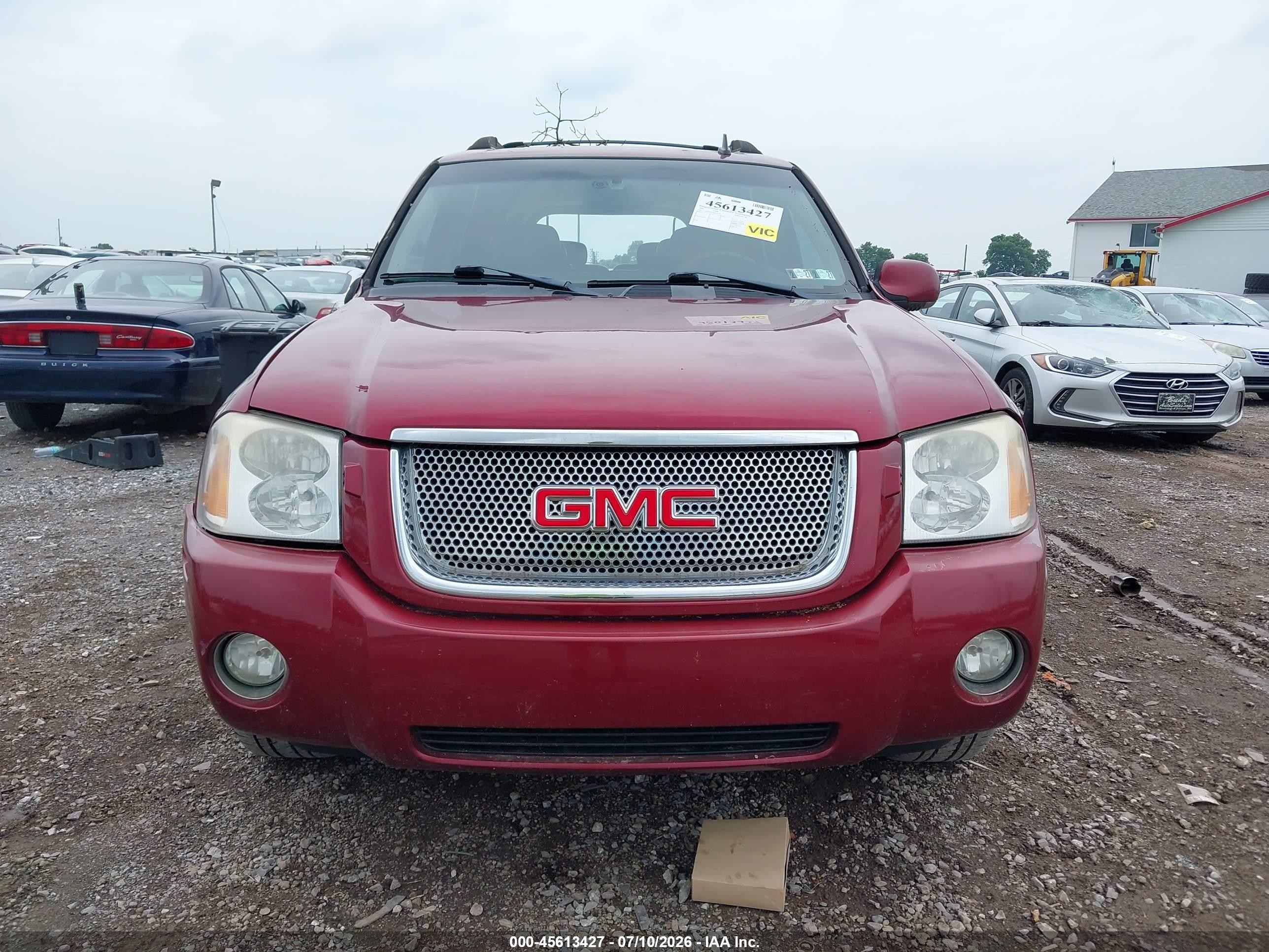 2006 Gmc Envoy Xl Denali Red vin: 1GKET66M366135607