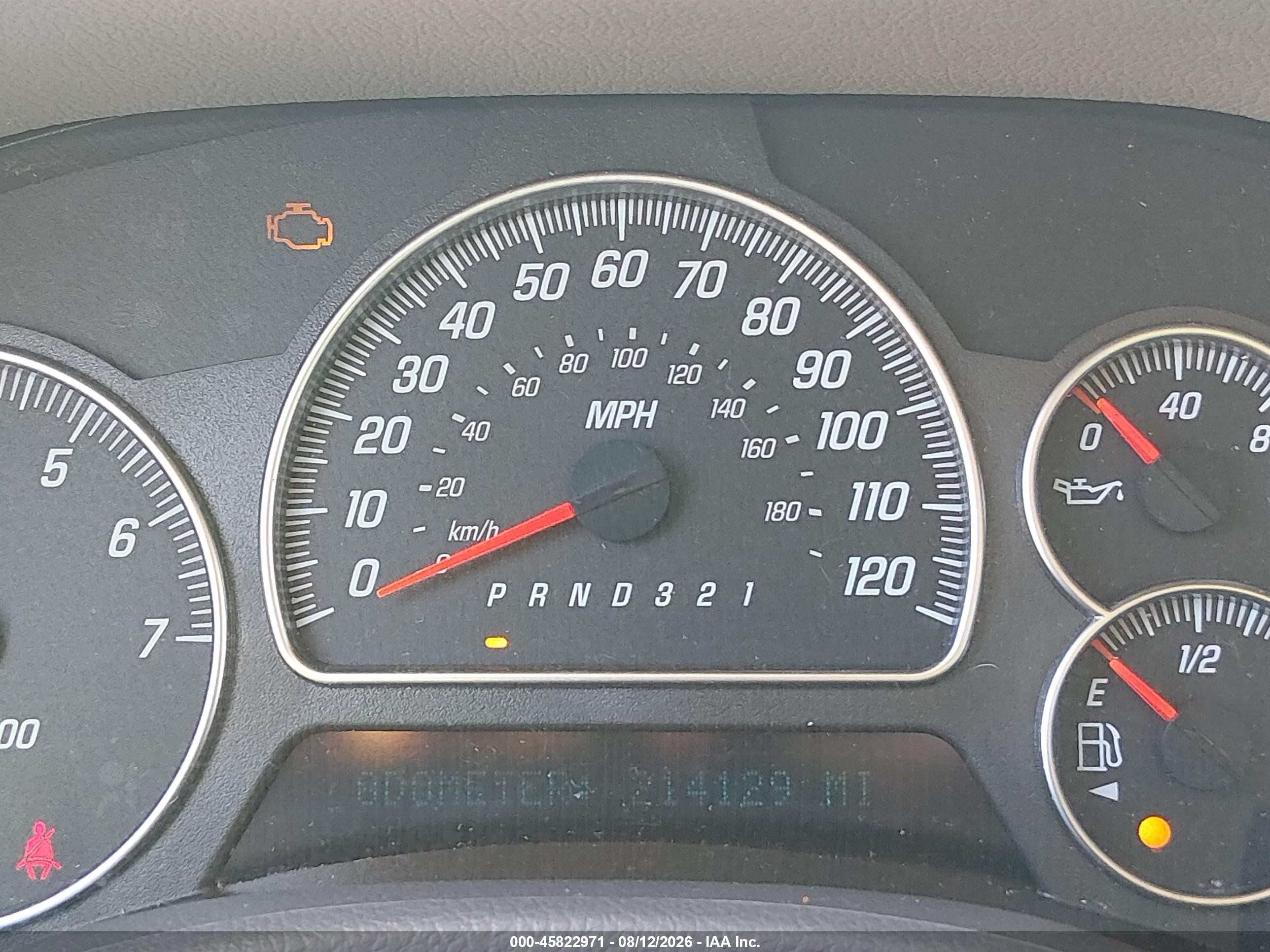 2006 Gmc Envoy Xl Denali Silver vin: 1GKET66M466116077