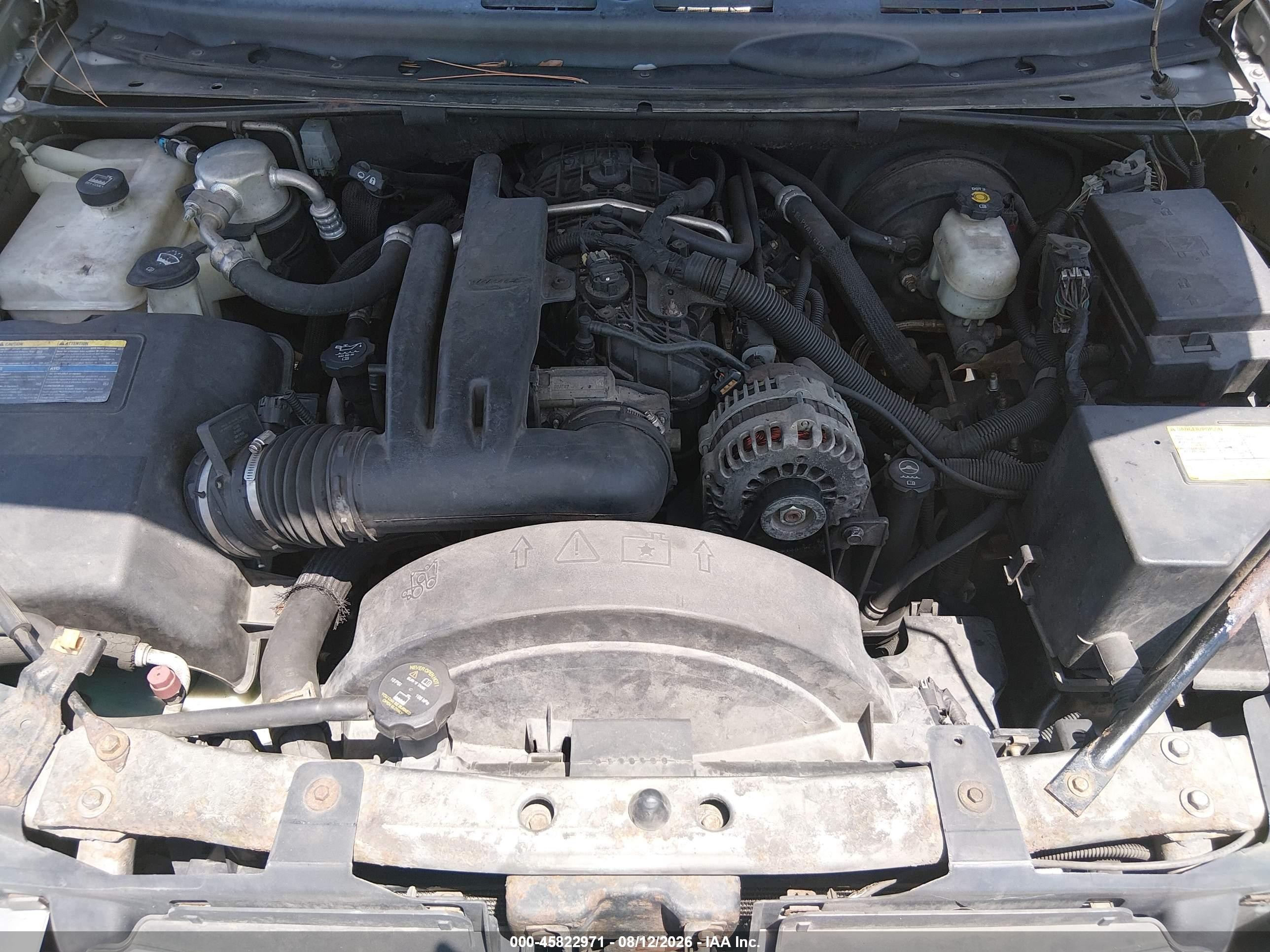2006 Gmc Envoy Xl Denali Silver vin: 1GKET66M466116077