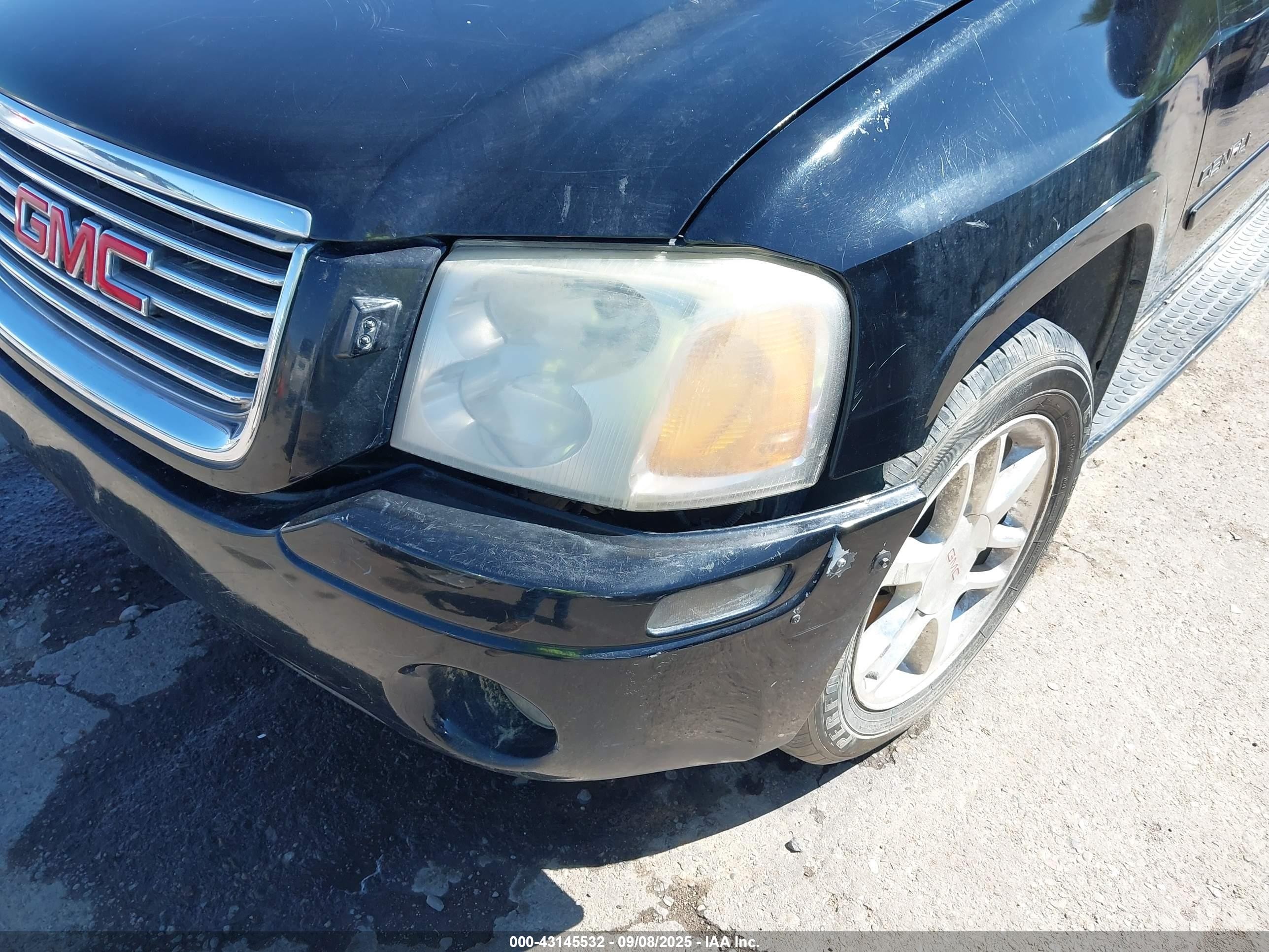 2006 Gmc Envoy Xl Denali Black vin: 1GKET66M466137401