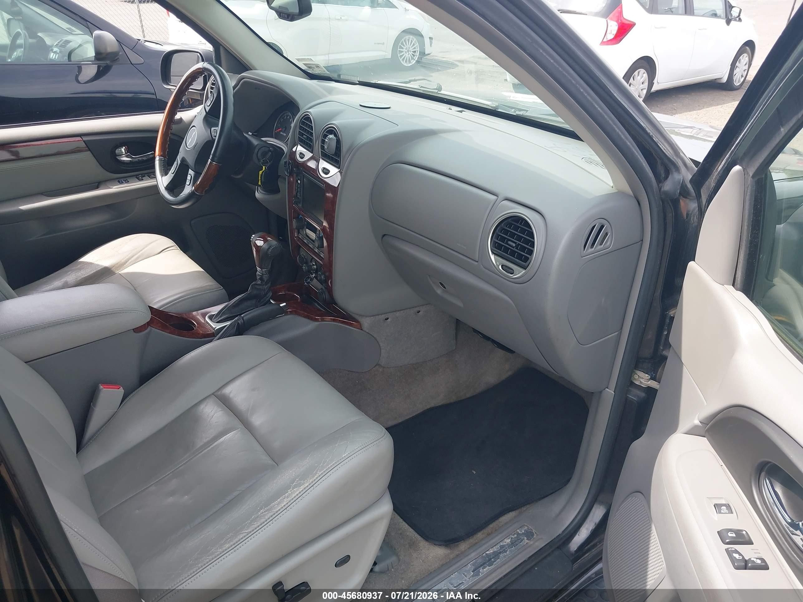 2006 Gmc Envoy Xl Denali Black vin: 1GKET66M566169581