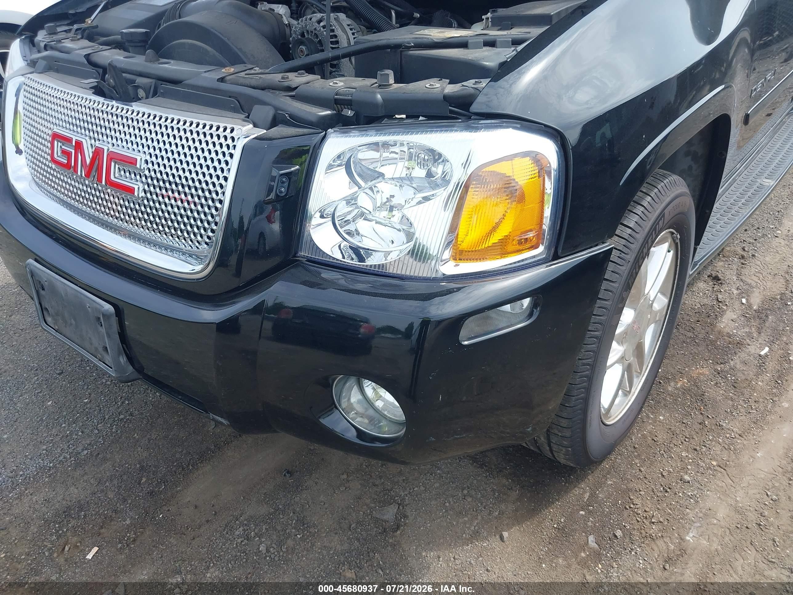 2006 Gmc Envoy Xl Denali Black vin: 1GKET66M566169581
