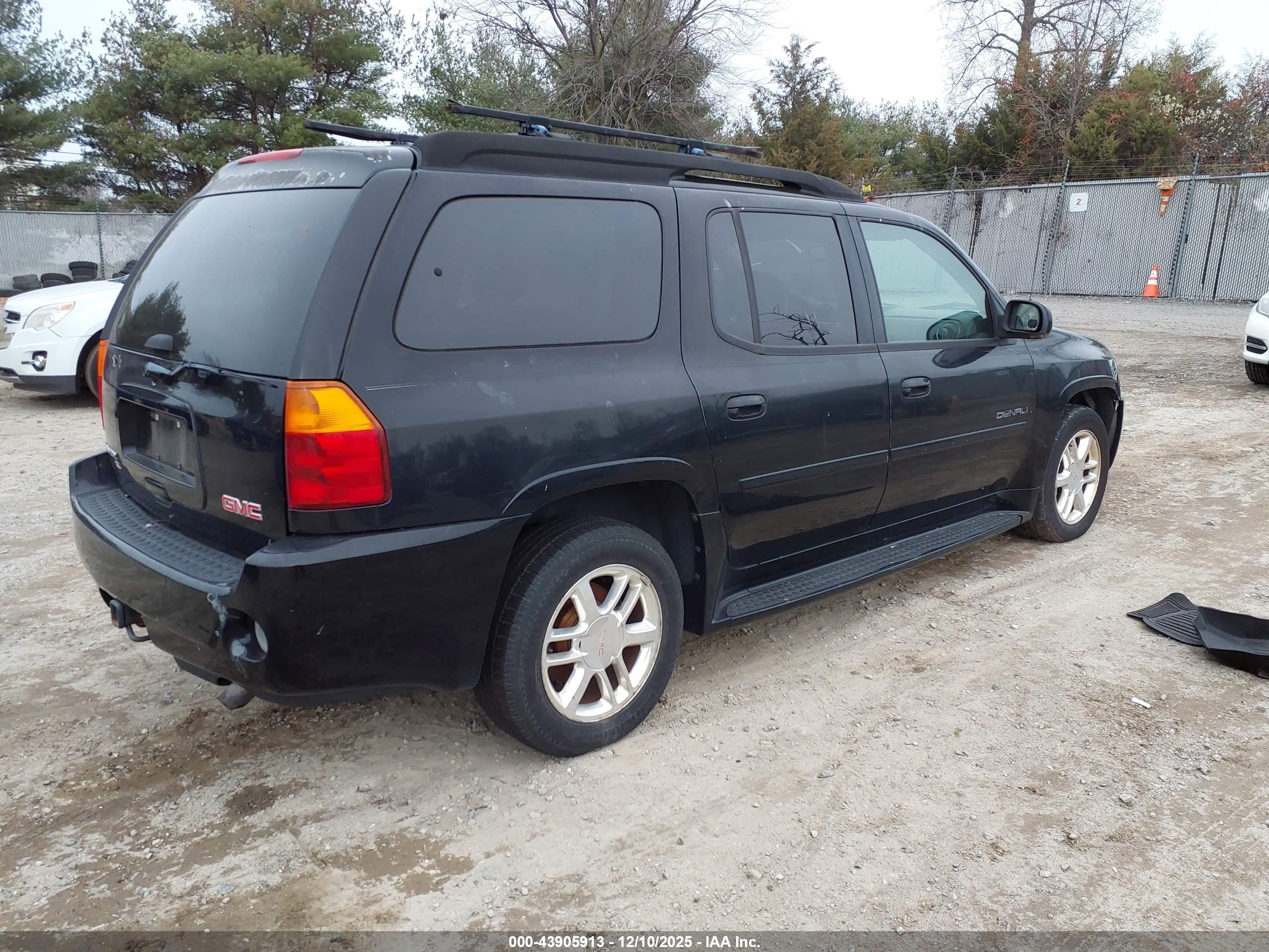 2006 Gmc Envoy Xl Denali Черный vin: 1GKET66M666159495
