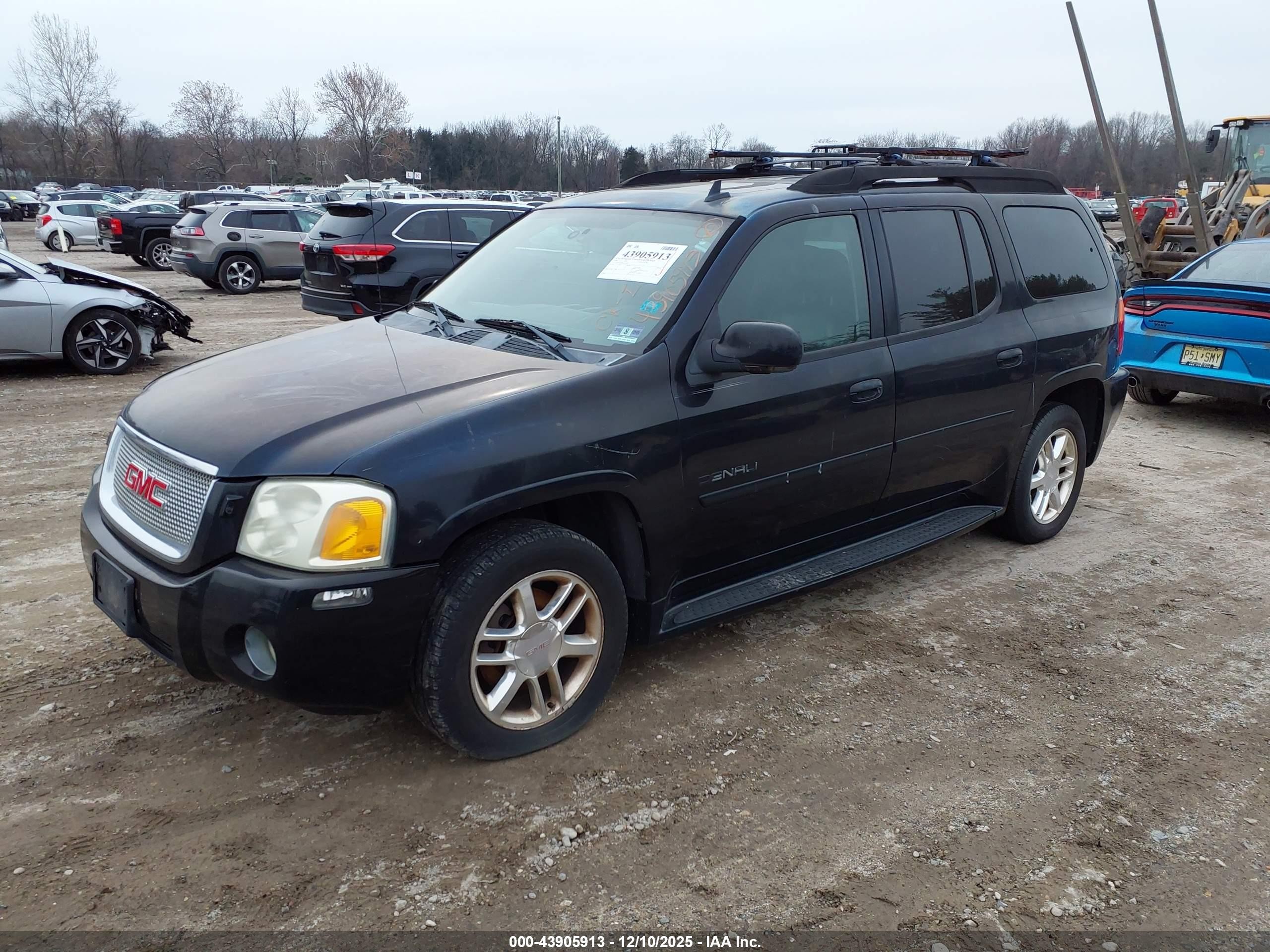 2006 Gmc Envoy Xl Denali Черный vin: 1GKET66M666159495