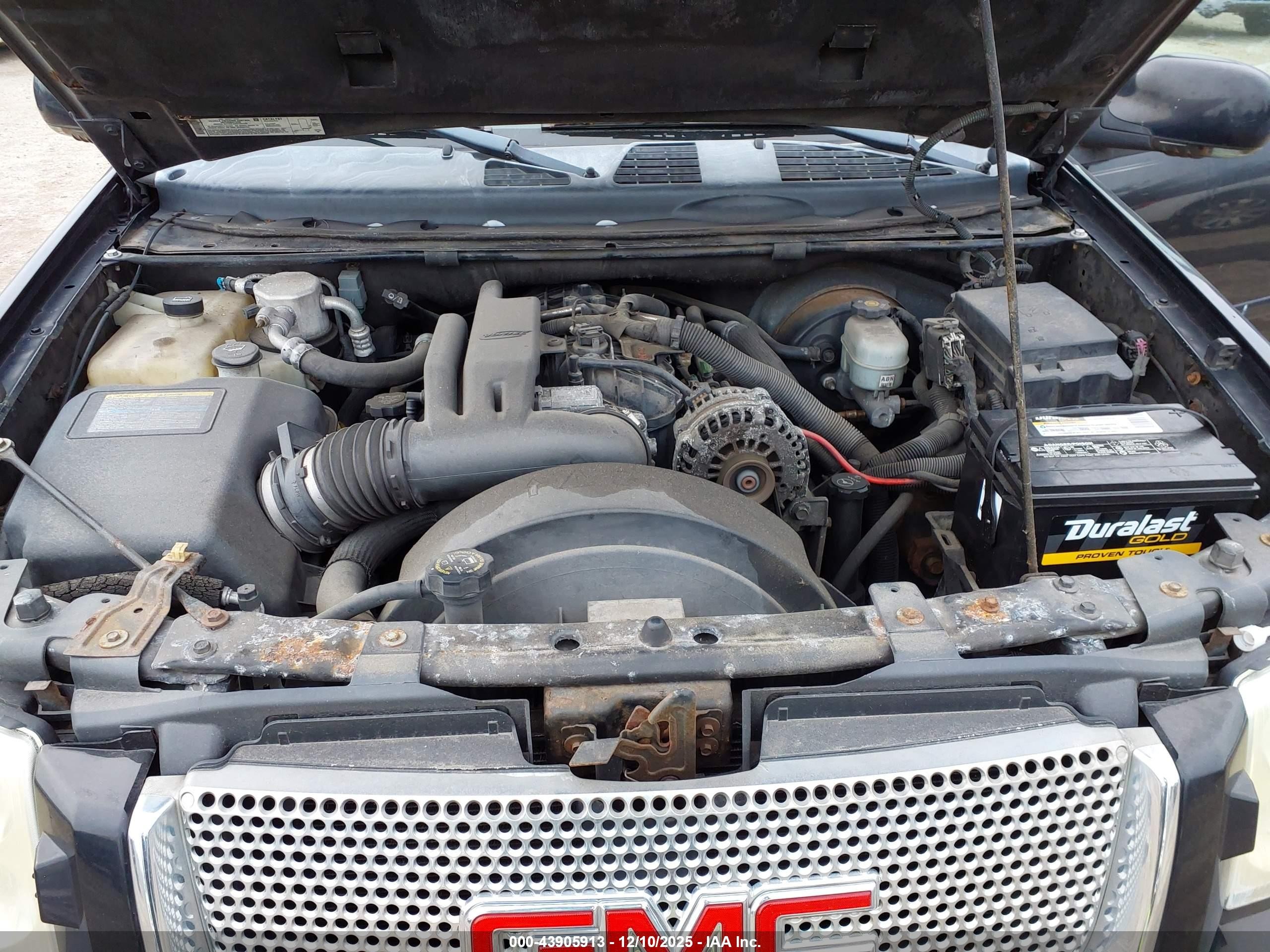 2006 Gmc Envoy Xl Denali Черный vin: 1GKET66M666159495