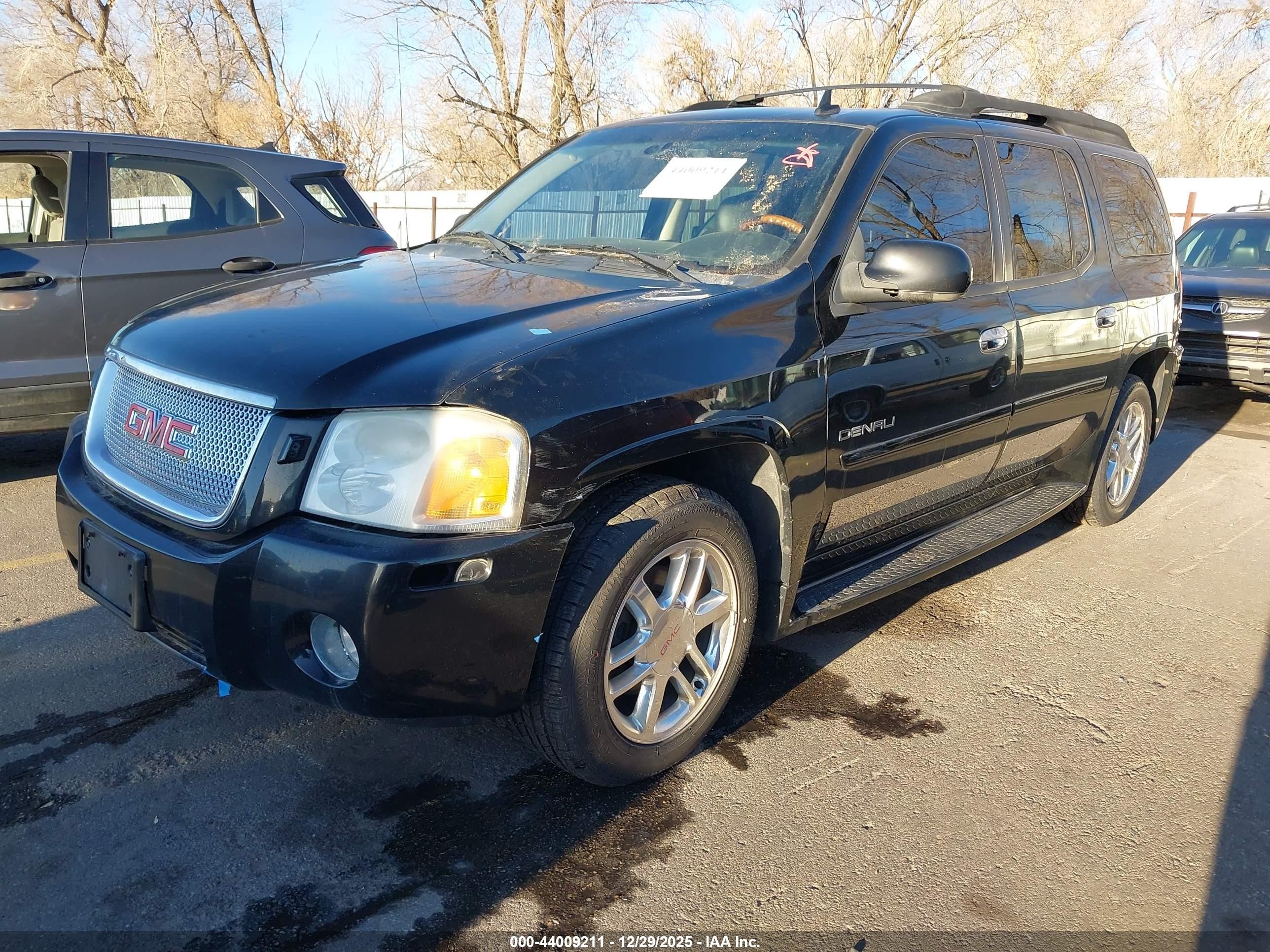 2006 Gmc Envoy Xl Denali Black vin: 1GKET66M866162365